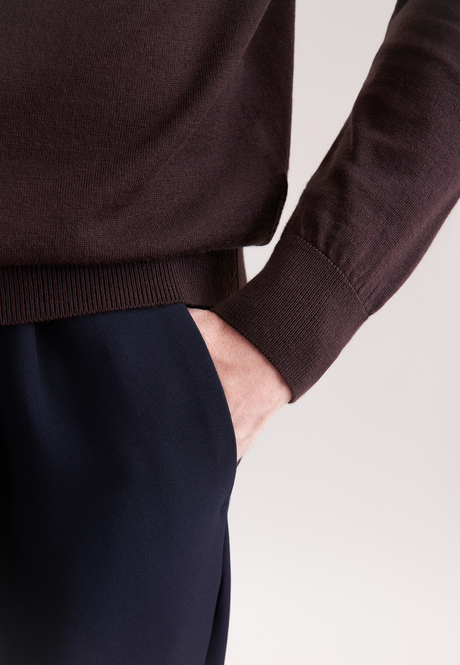 seidensticker Pullunder »Schwarze Rose« 1/1 Rundhals Uni