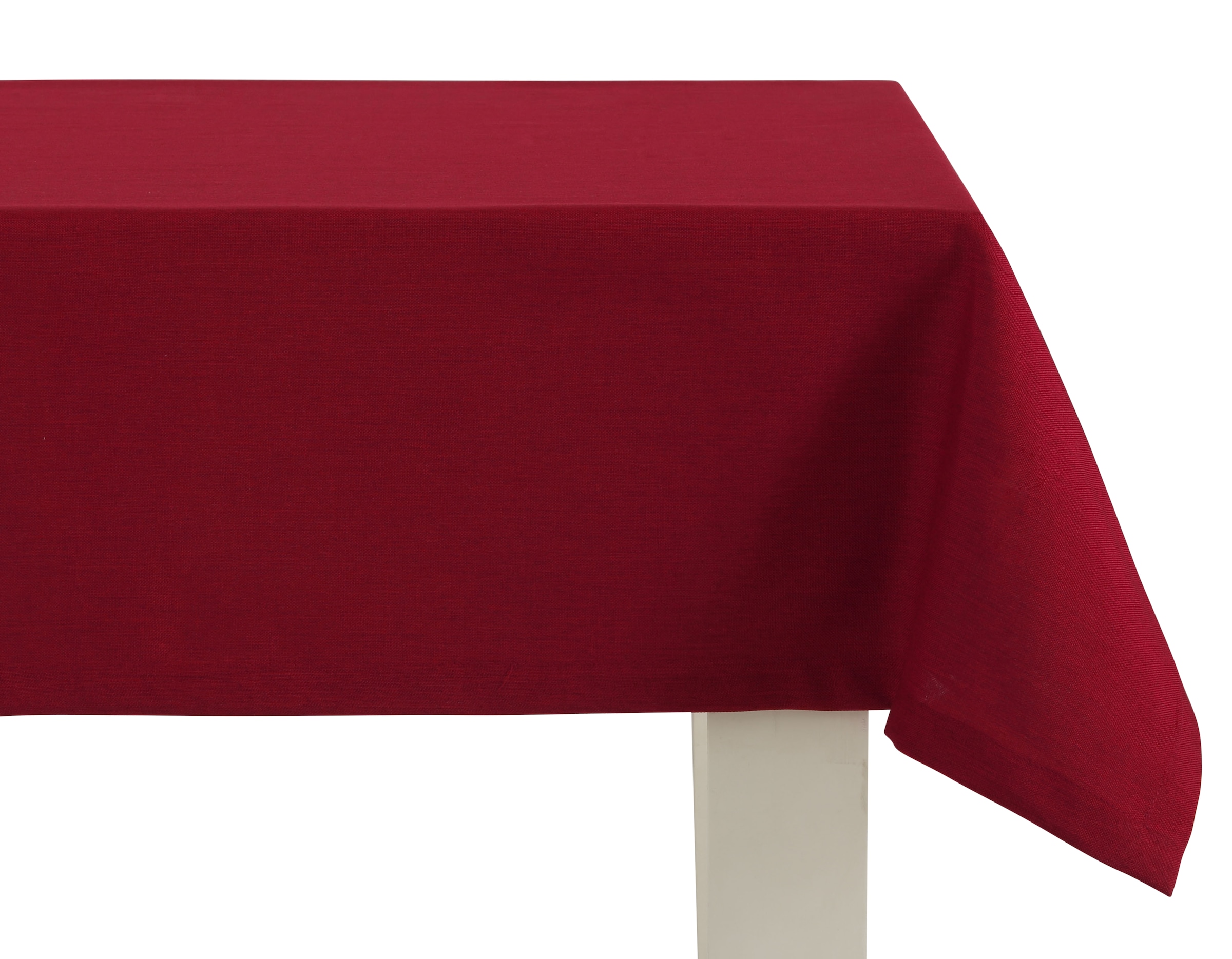 Dreams Tischdecke »UNI«, mit ca. 2,5 cm breitem Saum und edler Briefecke kaufen