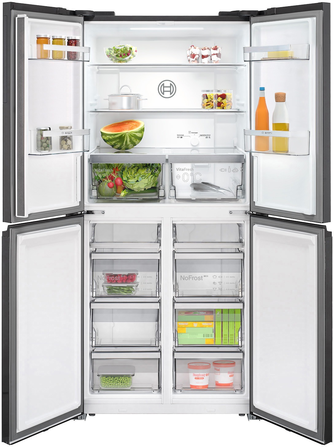 BOSCH Multi Door Serie 4 »KMC85LBEA« 189,5 cm hoch 85,5 cm breit