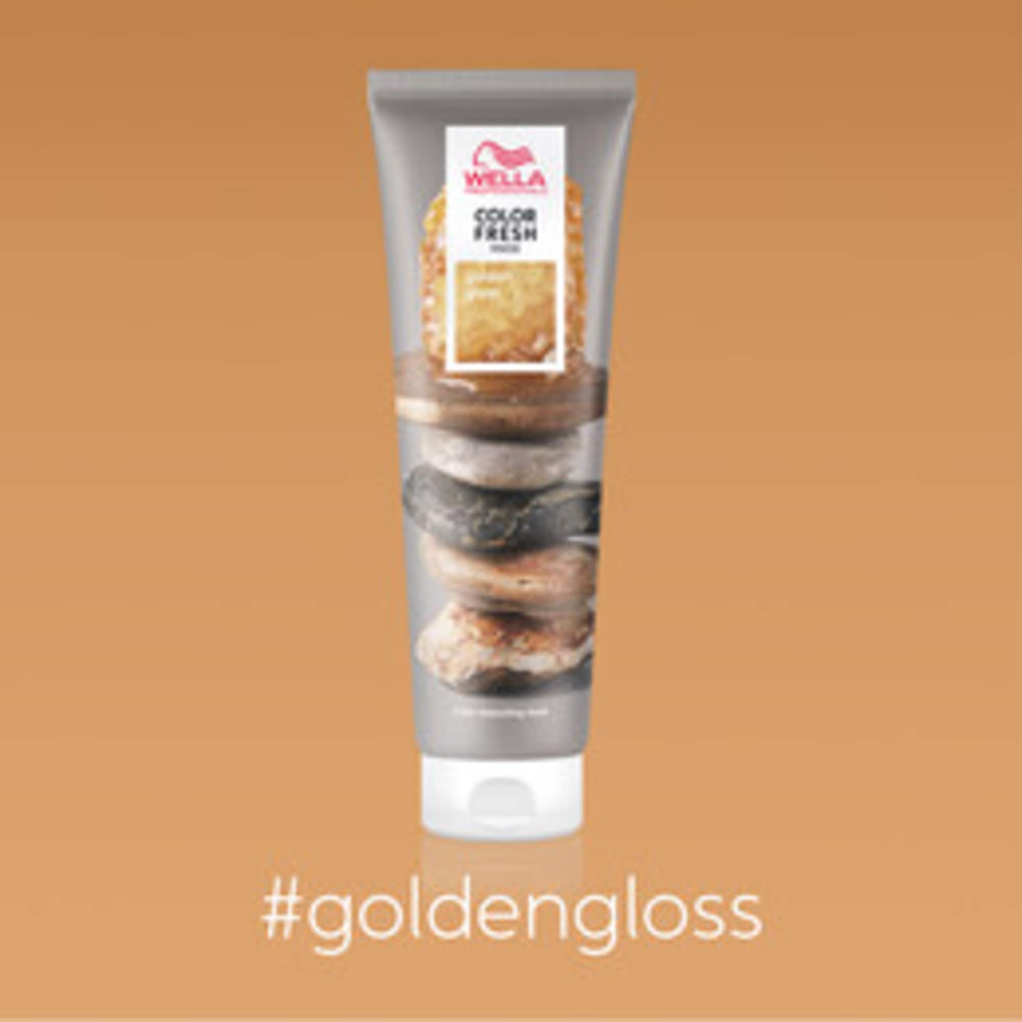 Wella Professionals Haarmaske »Color Fresh Mask Golden Gloss« frei von Silikonen, auswaschbar, wöchentliche Anwendung