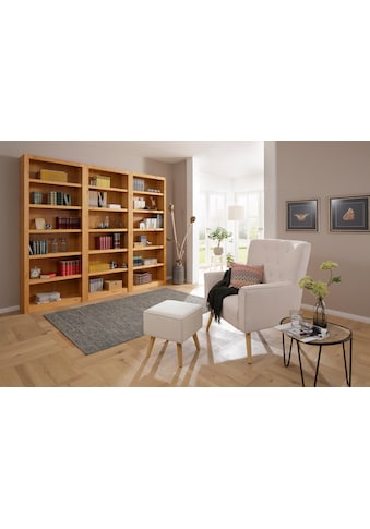 Home affaire Bücherwand »Bergen«, aus schönem massivem Kiefernholz, 3 tlg. kaufen