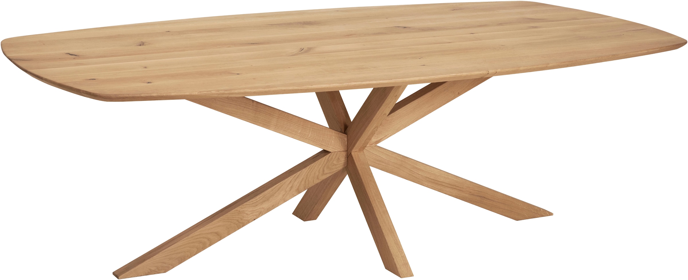 OMG Design Esstisch »Nottingham« 1 Stk. tlg. Eiche Massivholz, mit Spider-Gestell