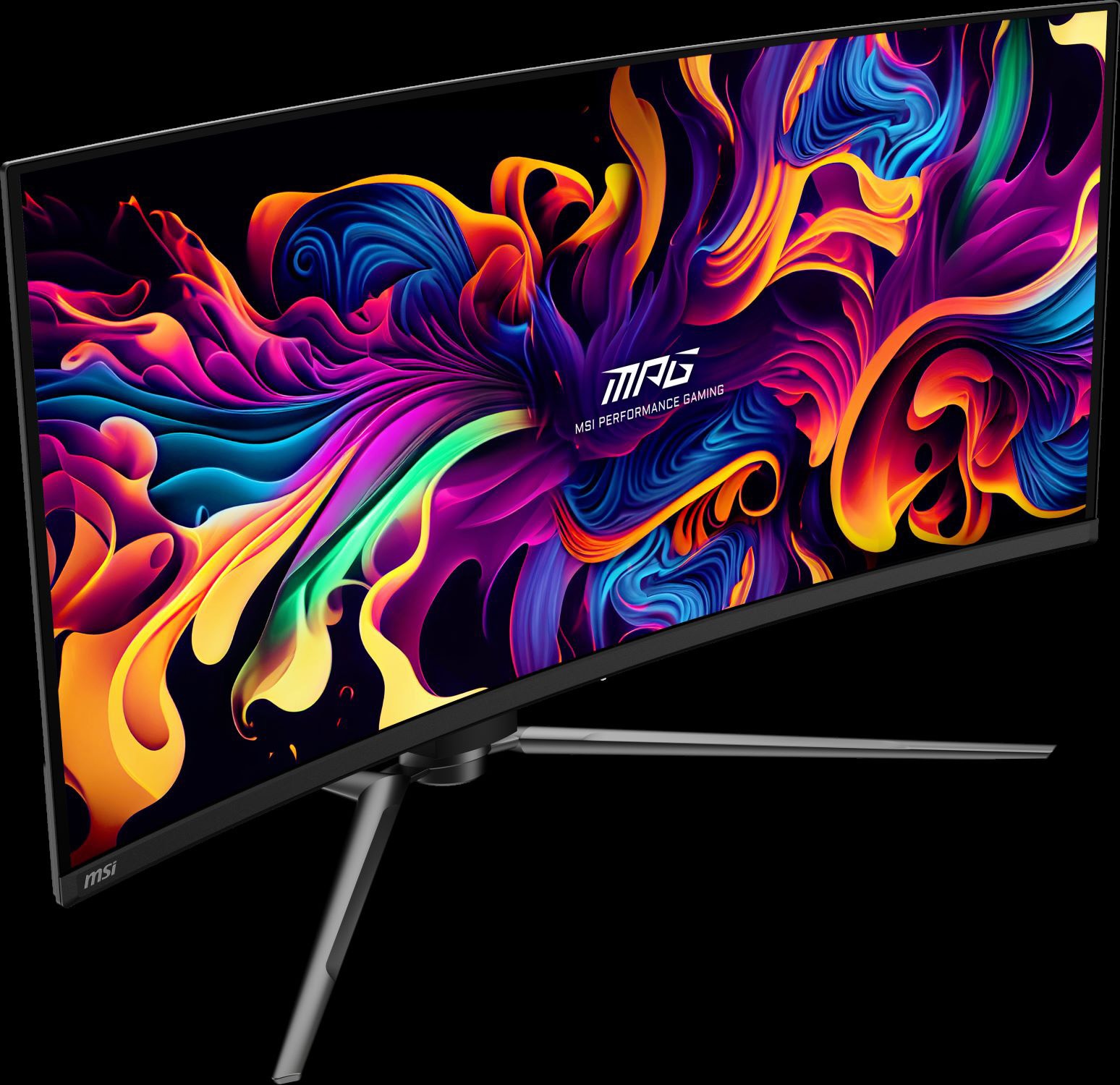 MSI Curved-Gaming-OLED-Monitor »MPG 341CQPX QD-OLED«, 86,8 cm/34 Zoll, 3440 x 1440 px, UWQHD, 0,03 ms Reaktionszeit, 240 Hz, 3 Jahre Herstellergarantie, höhenverstellbar, USB-C