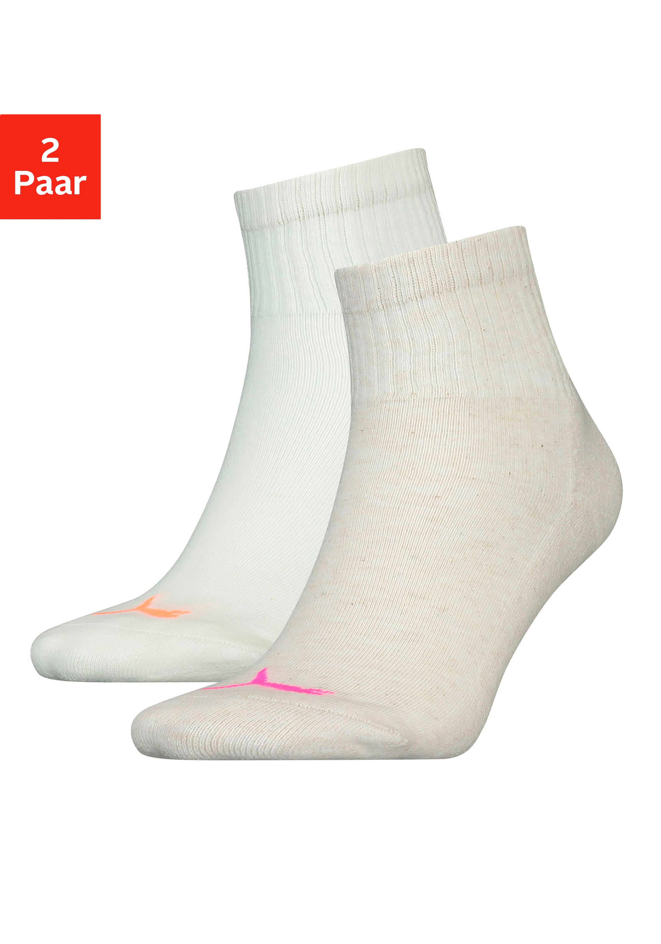 PUMA Kurzsocken 3 Paar mit auffalligem Puma Branding bei Universal.at