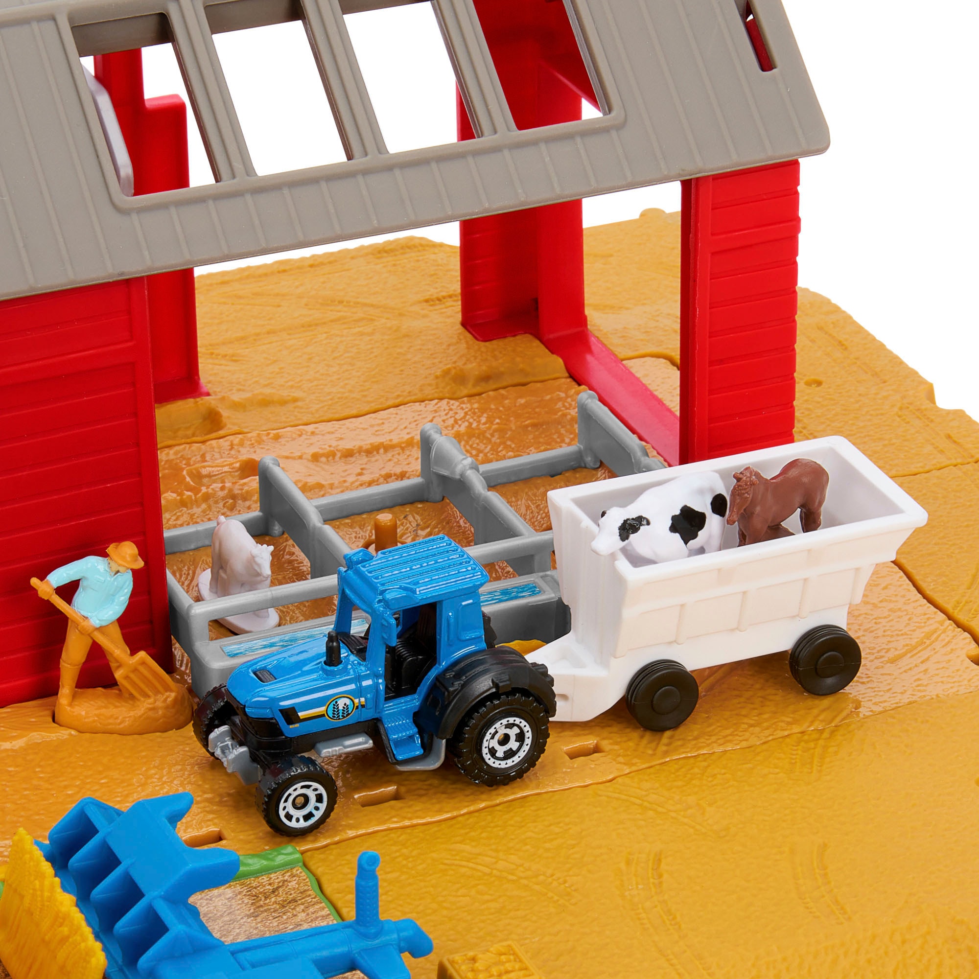 MATCHBOX Spielwelt »Farm Adventure«, inklusive 1 Fahrzeug; mit Sound