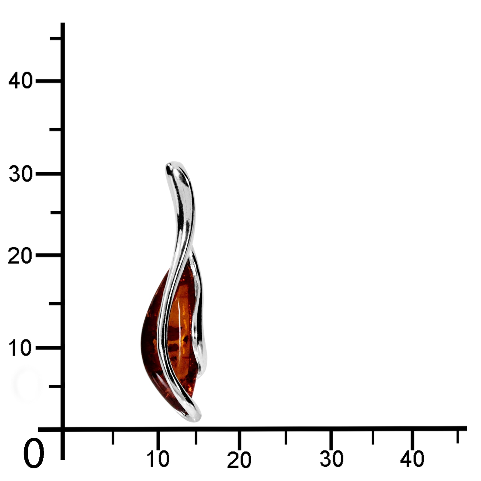 OSTSEE-SCHMUCK Kettenanhänger »- Minna - Silber 925/000 - Bernstein«