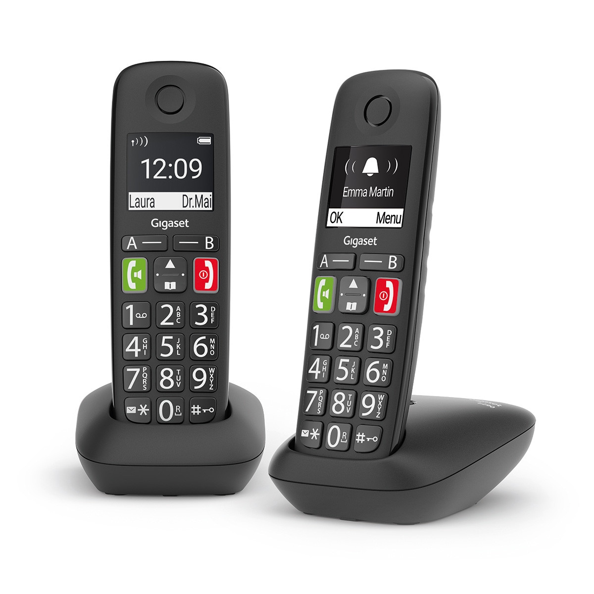 Gigaset Festnetztelefon »E290 Duo« | Jahre 3 UNIVERSAL Garantie ➥ XXL