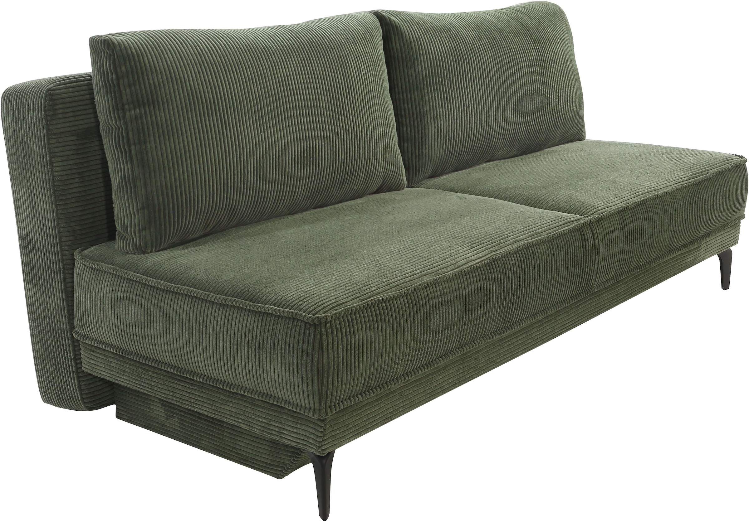 Jockenhöfer Gruppe Schlafsofa »Maestro, B: 203 cm, Liegefl. 161x200 cm, Dauerschläfer« mit Bettfunktion & Bettkasten, Tonnentaschenfederkern