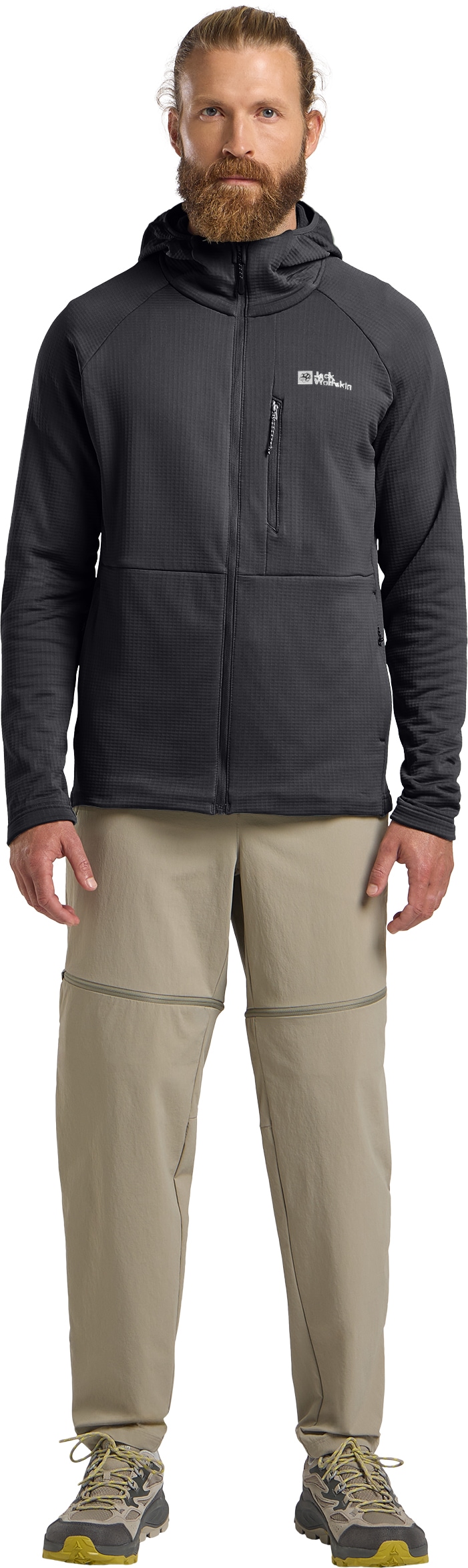 Jack Wolfskin Fleecejacke »KOLBENBERG HOODED FZ M«