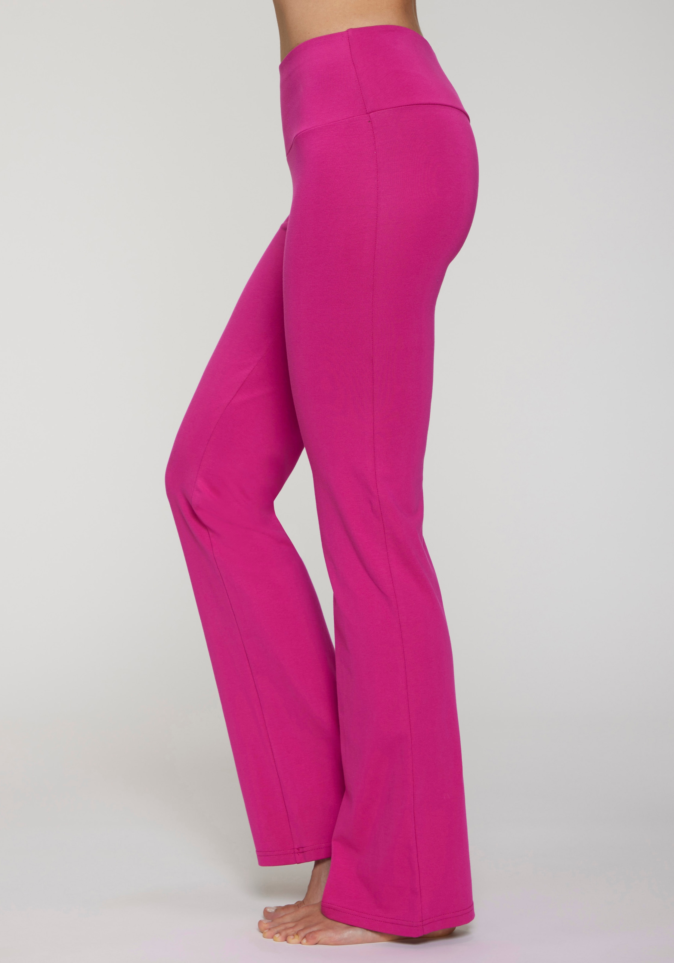 LASCANA ACTIVE Jazzpants, mit breitem Bündchen