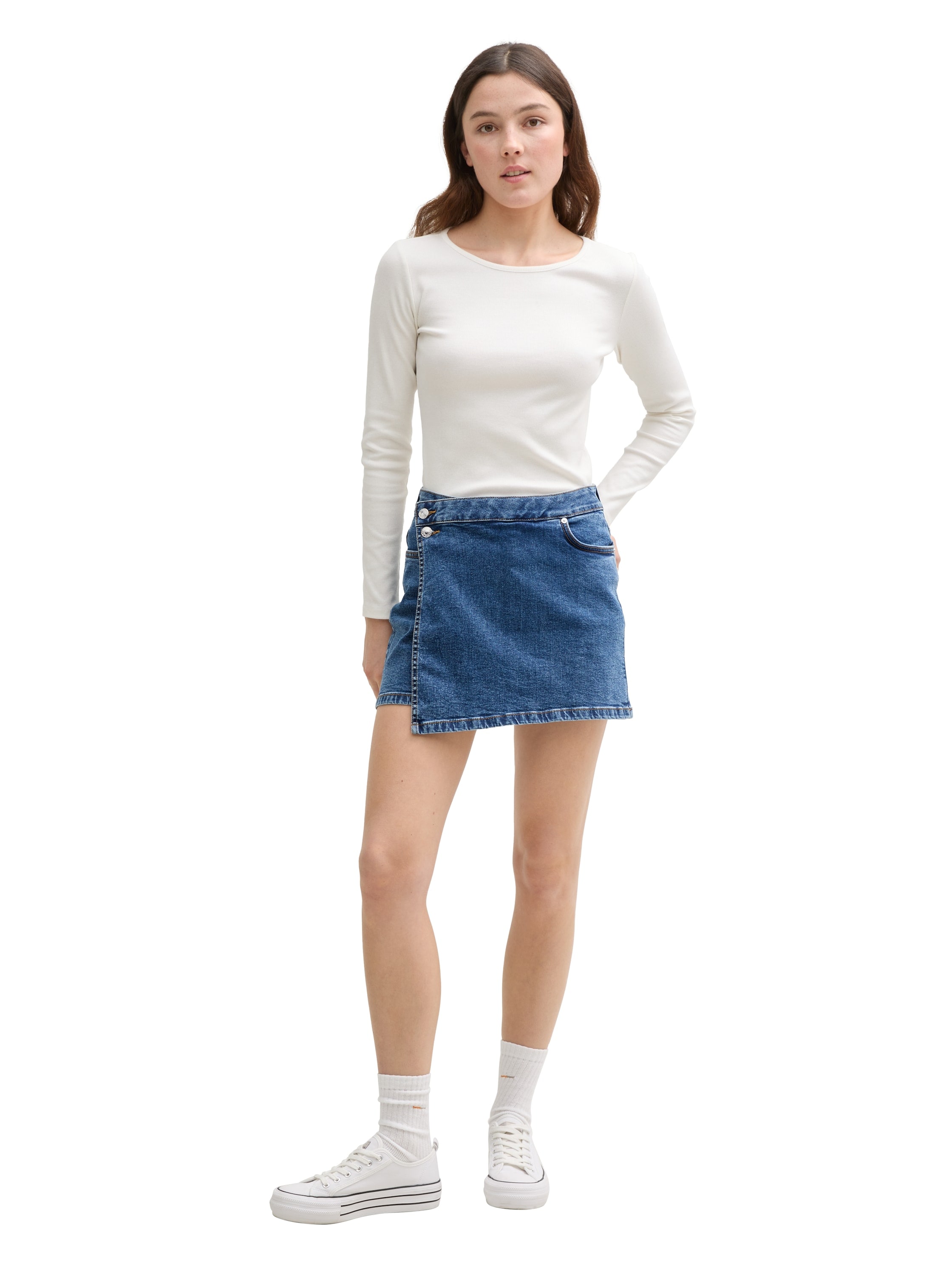 TOM TAILOR Denim Jeansshorts, mit Taschen