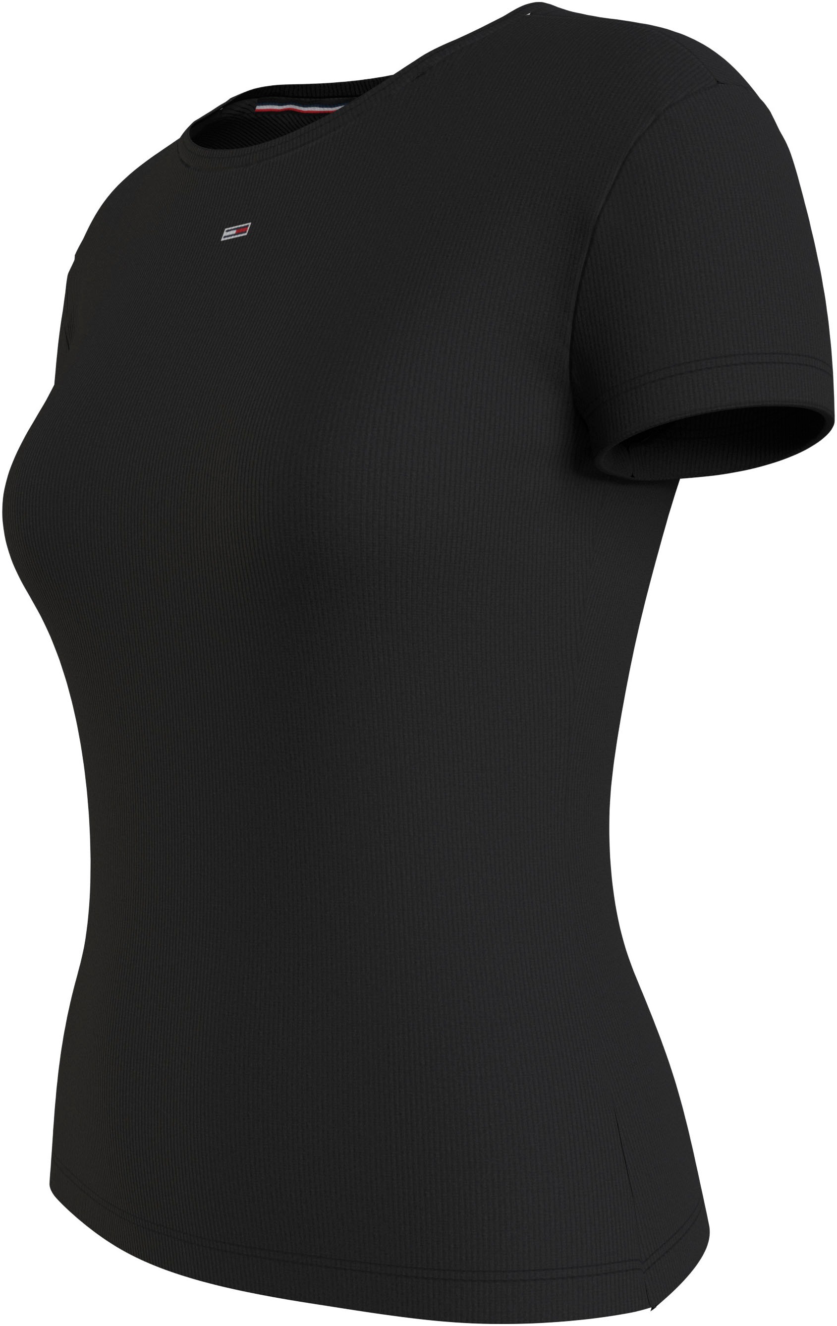 Tommy Jeans T-Shirt »TJW SLIM ESSENTIAL RIB SS«, mit gerippter Struktur
