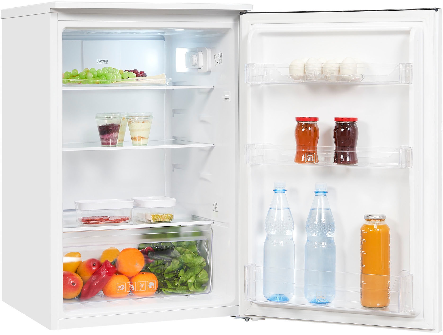exquisit Kühlschrank »KS15-V-040E weiss«, 123 L Volumen