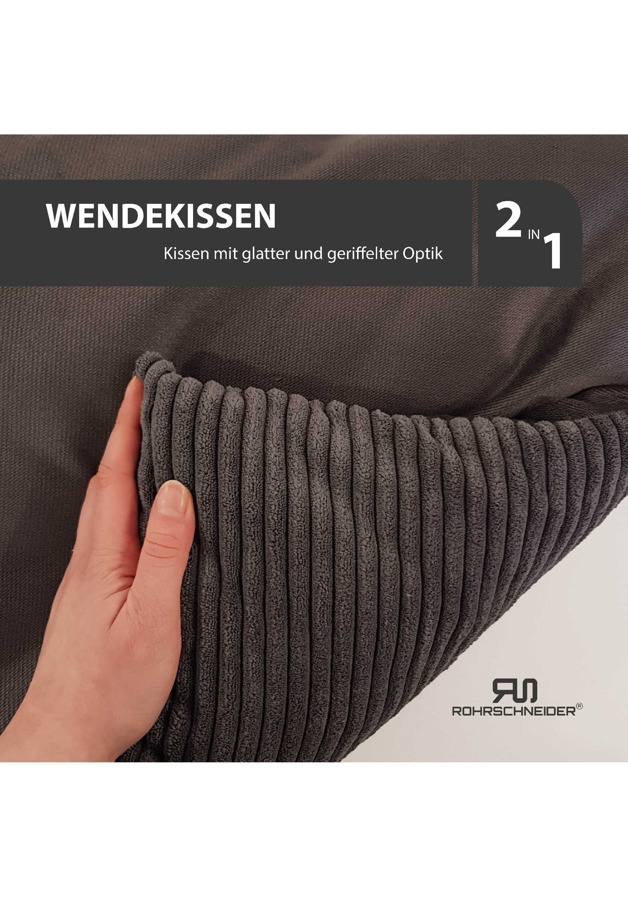Rohrschneider Tierbett »Tierbetten Hundebett Cord 1er Pack«