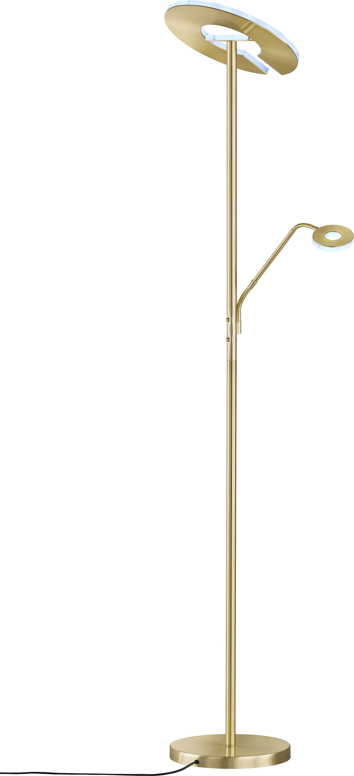 FISCHER & HONSEL LED Deckenfluter »Dent«, 2 flammig, Leuchtmittel LED-Modul | LED fest integriert