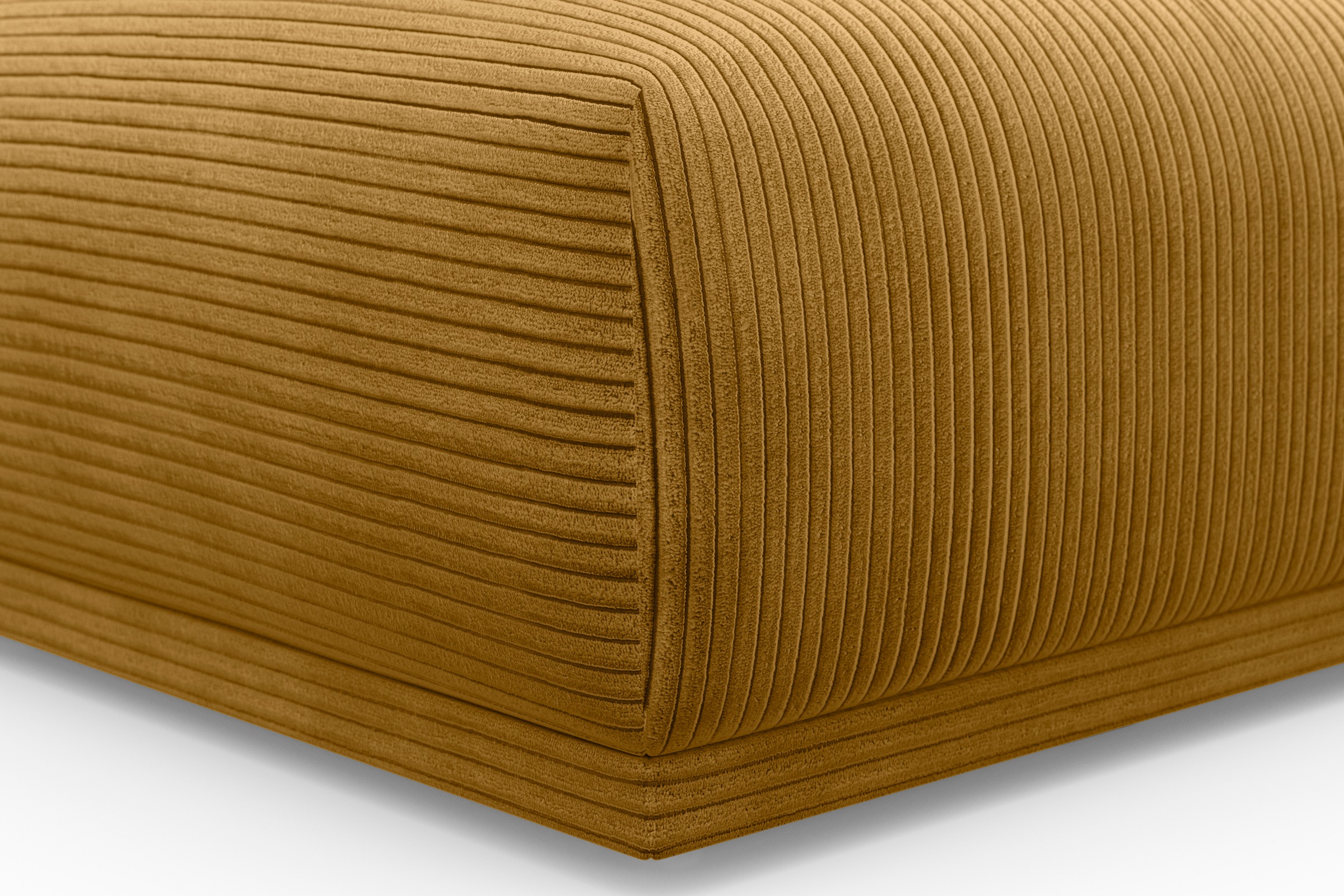 TRENDMANUFAKTUR Hocker »Braga, mit hochwertigem Kaltschaum, quadratisch, in Cord erhältlich«, (1 St.), moderner Polsterhocker, 85/42/85 cm (B/H/T)
