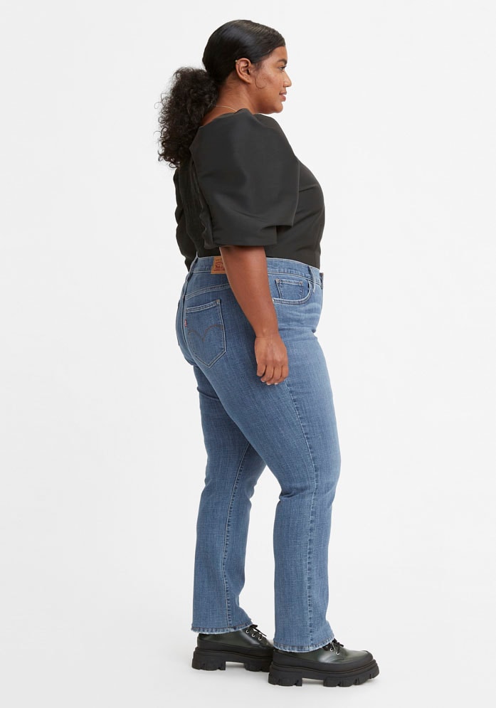 Levi's® Plus Straight-Jeans »314 Shaping Straight«, in Baumwoll-Stretch
