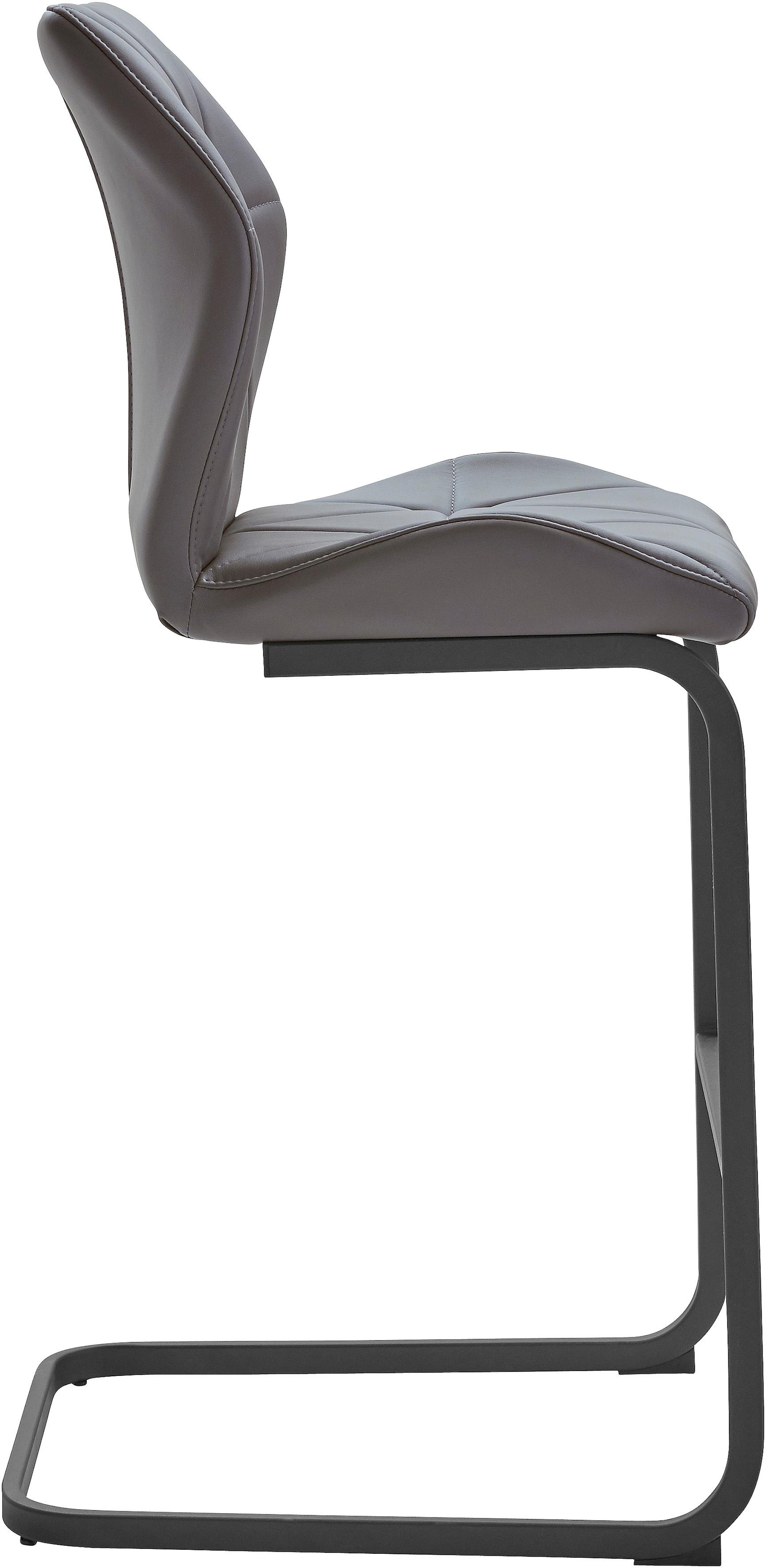 Homexperts Barhocker »Indira«, (2 St.), Bezug in Kunstleder