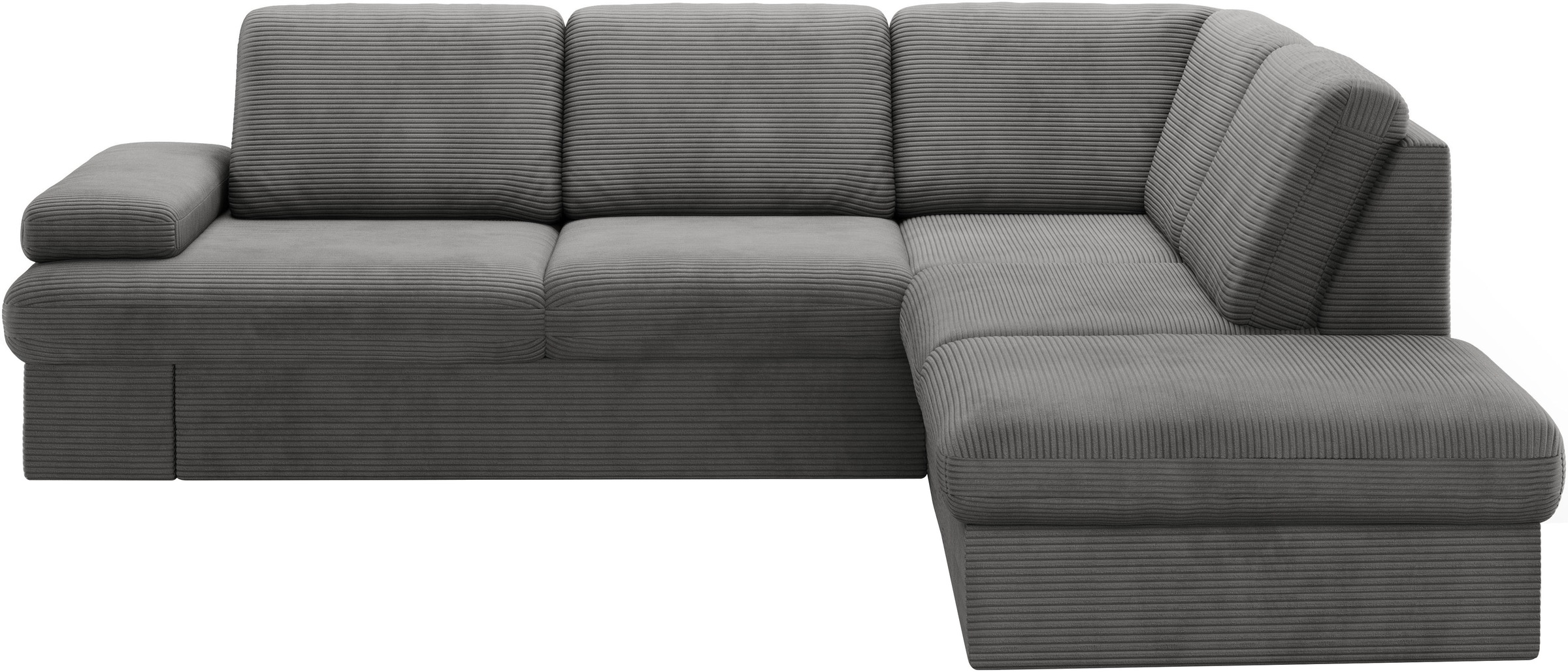 sit&more Ecksofa »Moreno«, mit Armteilverstellung,wahlweise mit Bettfunktion