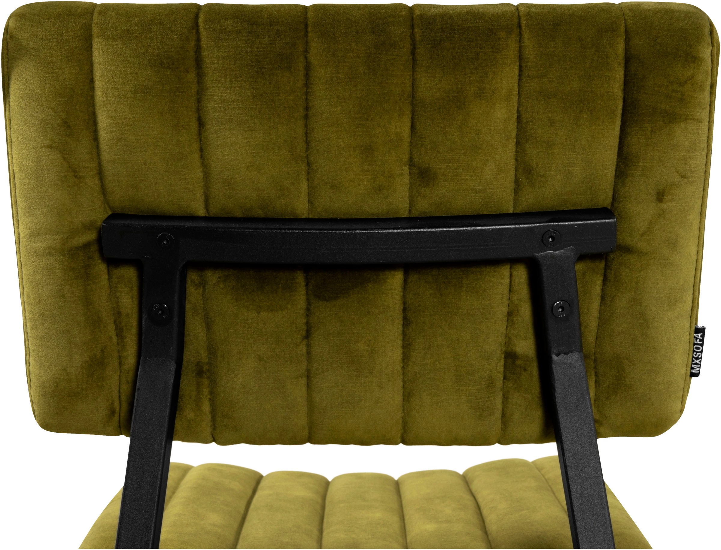 OMG Design Esszimmerstuhl »Ivan«, (Set), 2 St., Stoff, pflegeleichter Samtvelour Bezug, Küchenstuhl