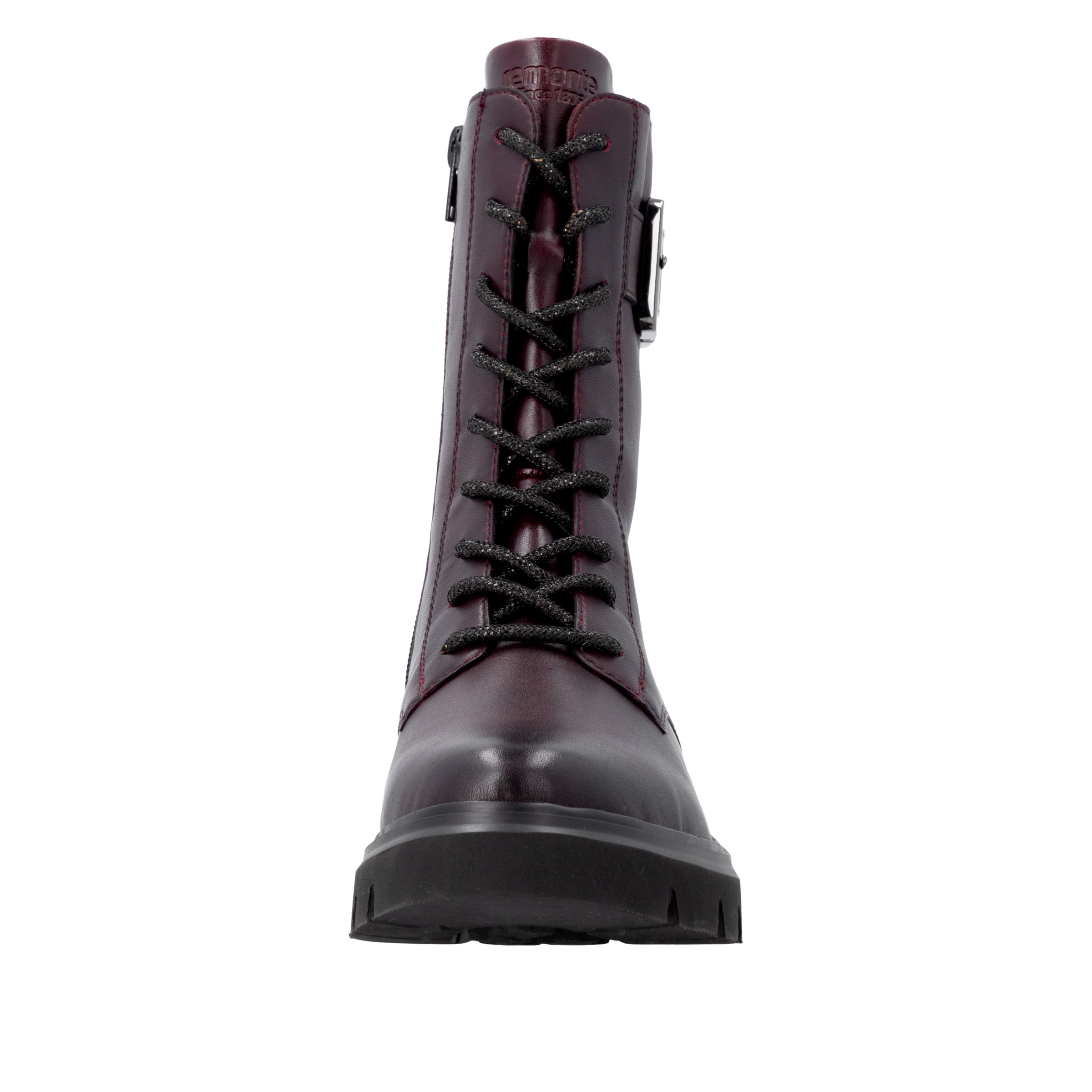 Remonte Schnürstiefelette  Schnürboots, Workerboots, Blockabsatz in Used-Optik