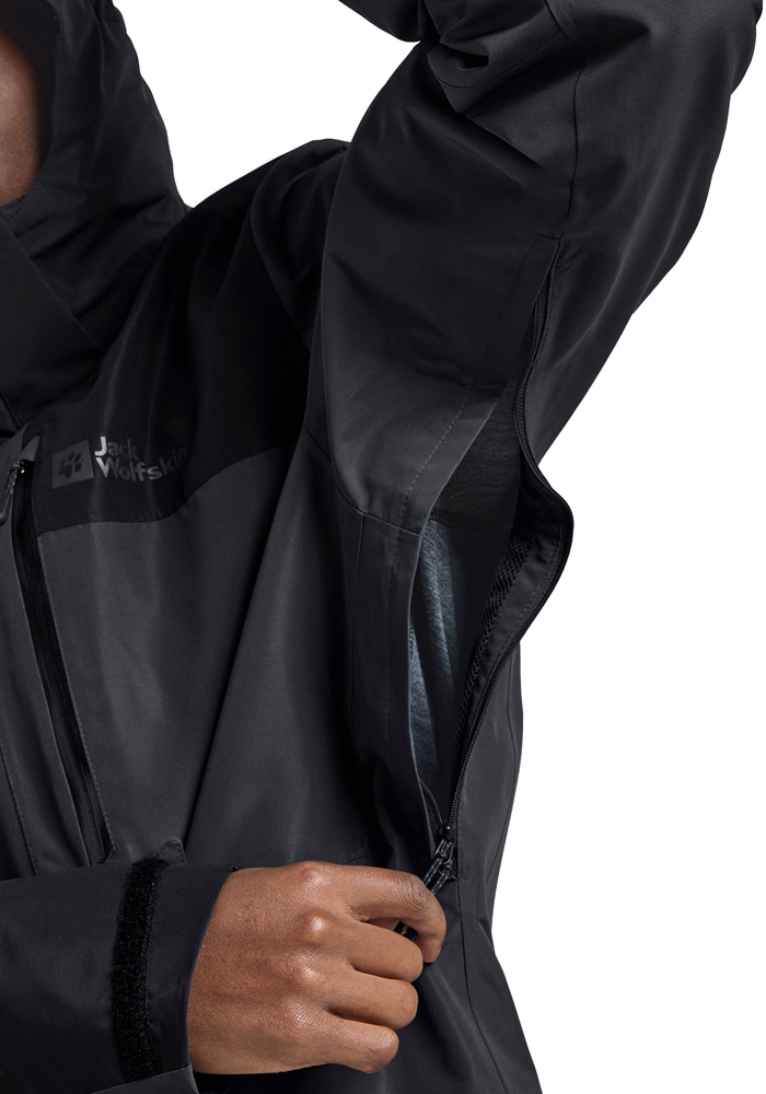 Jack Wolfskin Funktionsjacke »JASPER 2L JKT M« mit Kapuze Wasserdicht, atmungsaktiv, Übergangsjacke