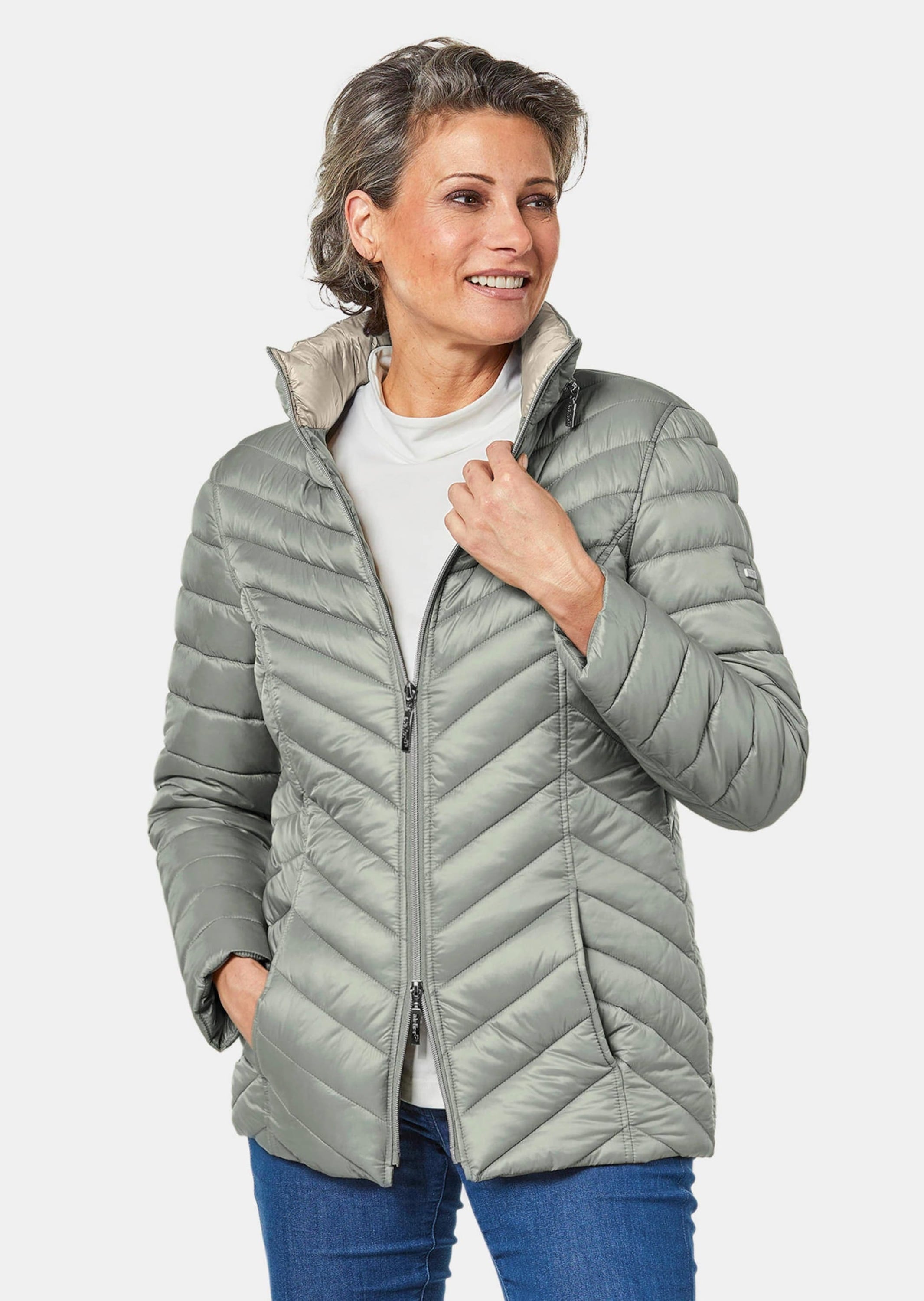 GOLDNER Steppjacke »Leichte Steppjacke in knitterarmer Ware«