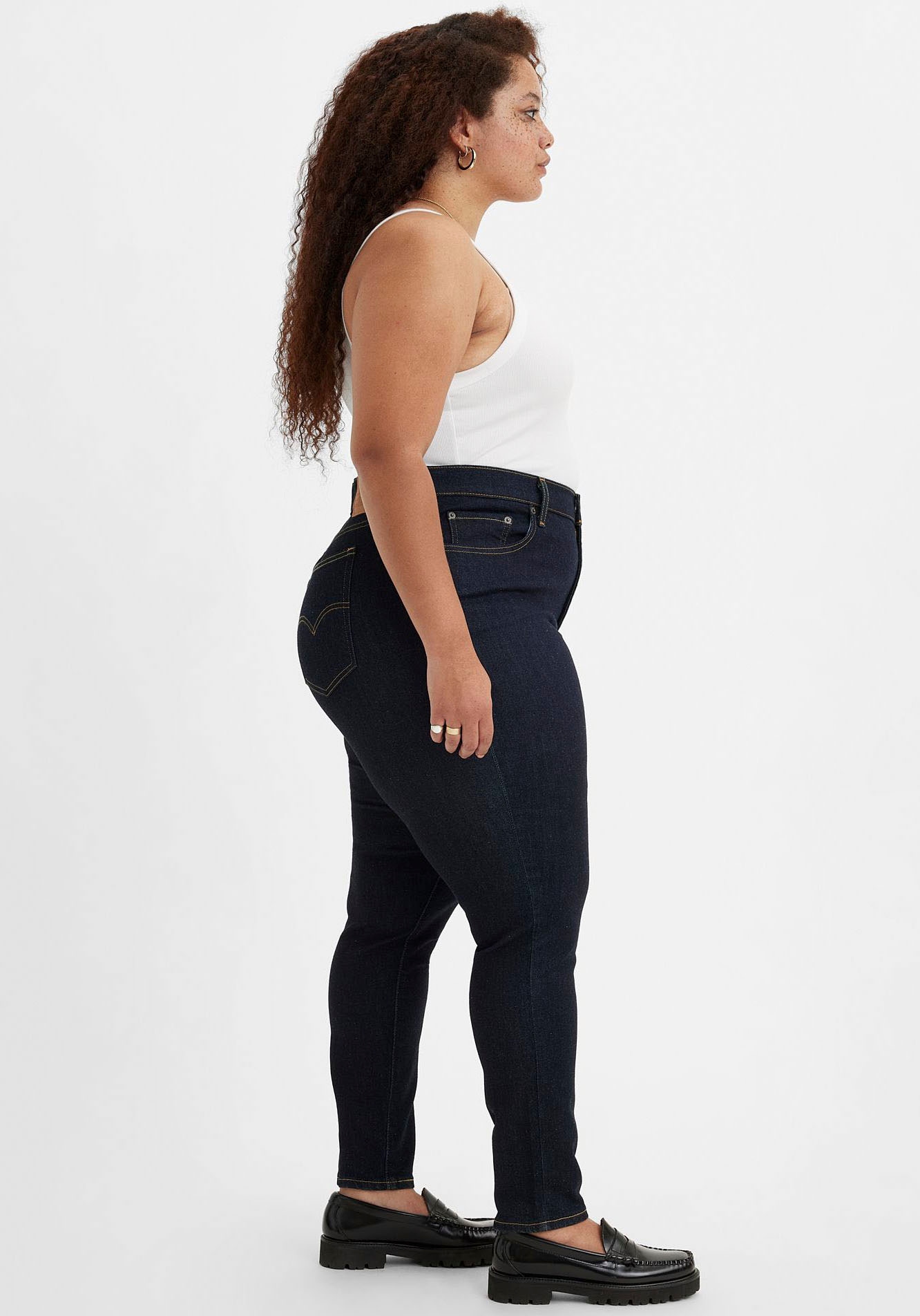 Levi's® Plus Skinny-fit-Jeans »721 PL HI RISE SKINNY«, sehr figurbetonter Schnitt