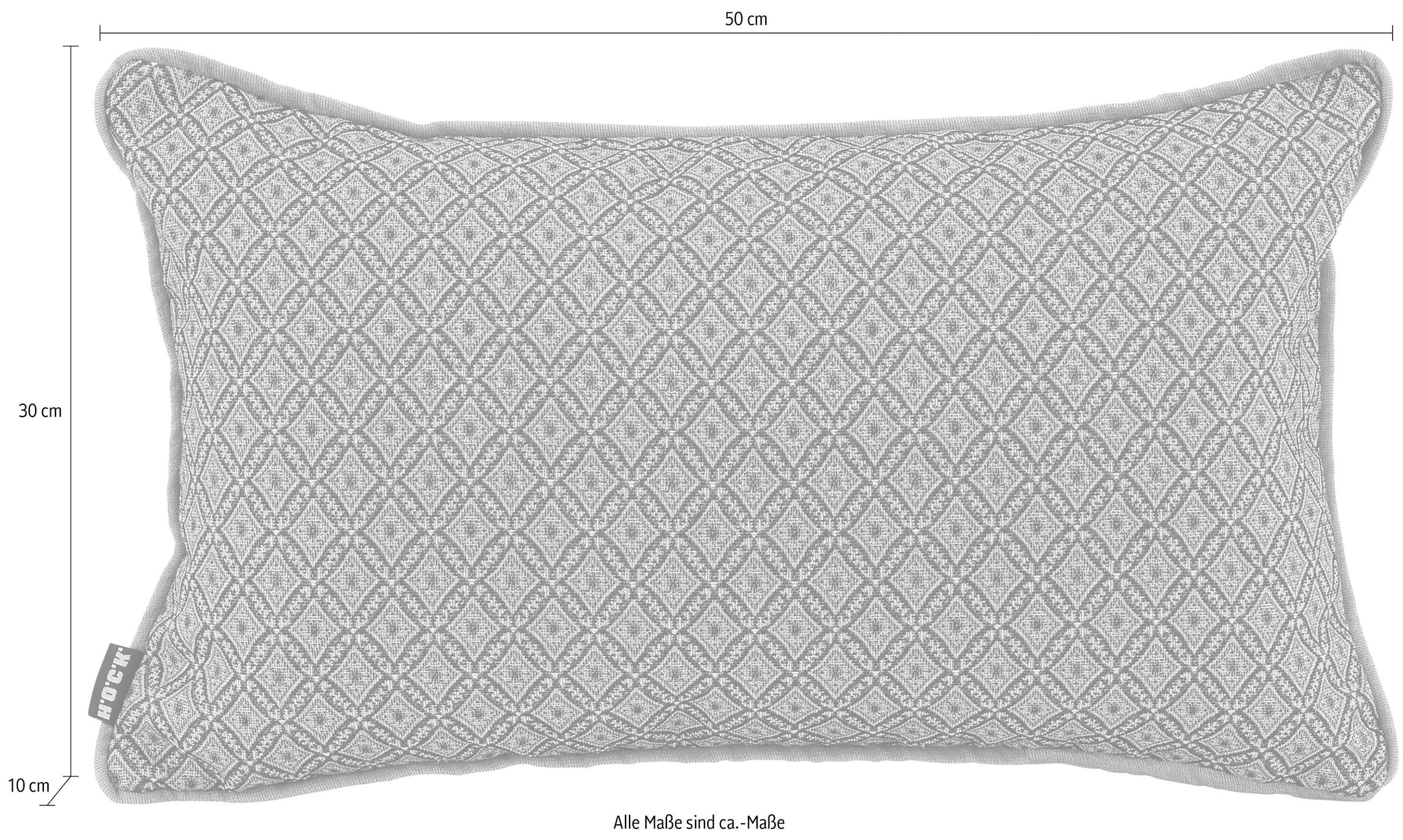 H.O.C.K. Dekokissen »Harry Devin« Kissenhülle mit Füllung, 1 Stück