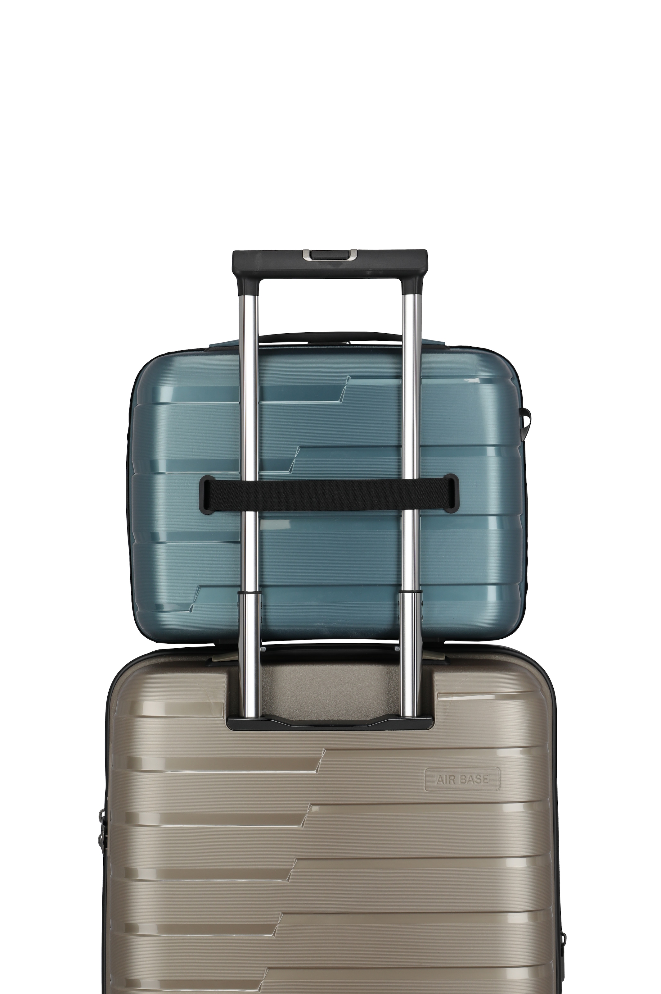 travelite Beautycase »AIR BASE Kosmetikkoffer Hartschale« mit TSA-Schloss und Aufsteckfunktion – robust und leicht