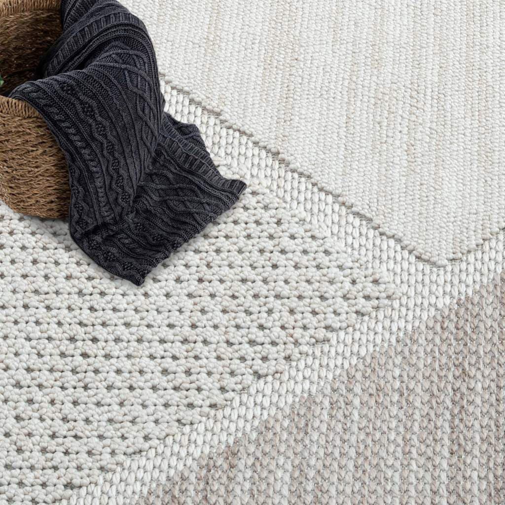 Carpet City Teppich »LINDO 8877«, rund, 11 mm Höhe, Kurzflor, Hochtief-Muster/ 3D-Effekt, Boho-Stil, Wohnzimmer