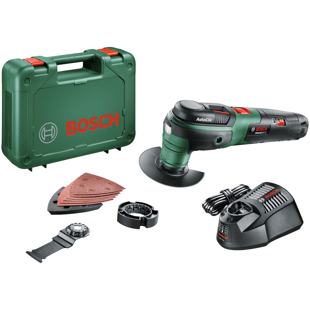 Bosch Home & Garden Akku-Multifunktionswerkzeug »UniversalMulti 12«, (Set)