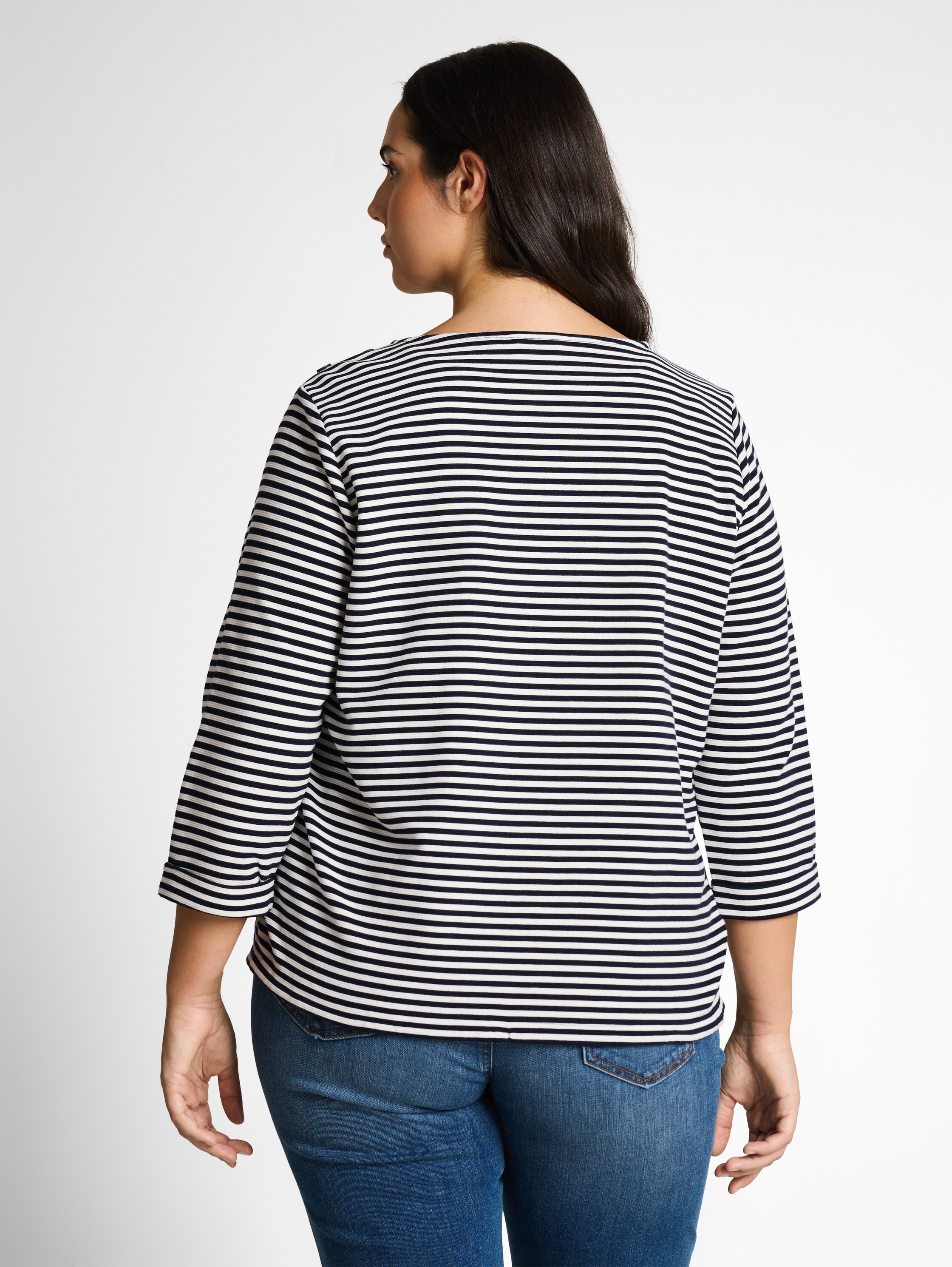 TOM TAILOR PLUS T-Shirt »TTP T-Shirt« mit Streifen Muster