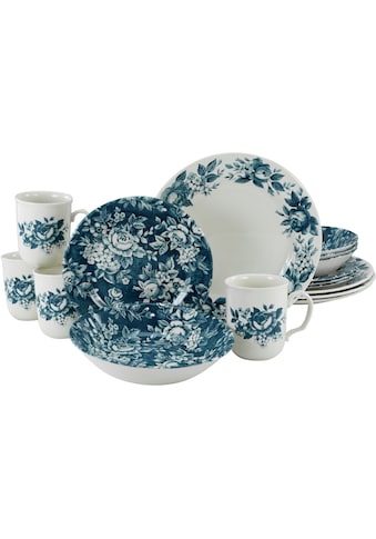 Kombiservice »Geschirr-Set Splendor«, (Set, 16 tlg., Kaffeeservice und Tafelservice im...