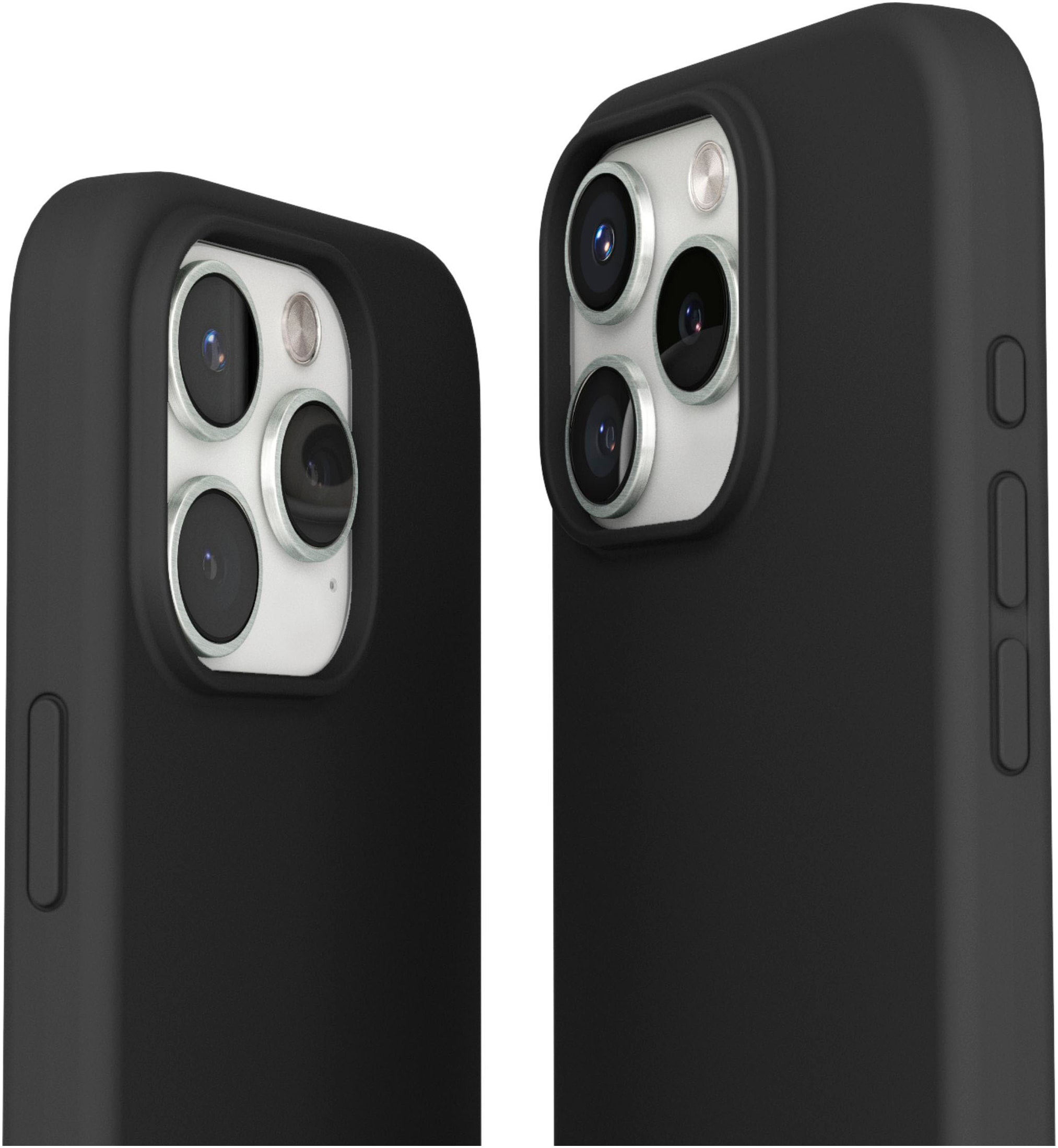 VONMÄHLEN Smartphone-Hülle »iPhone 16 Pro Max, Soft Silicone Case - Black«