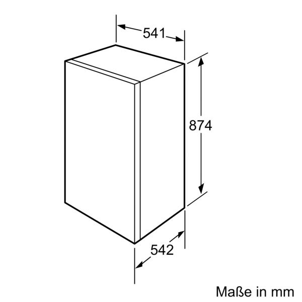 NEFF Einbaugefrierschrank »GI1212SE0«, 87,4 cm hoch, 54,1 cm breit