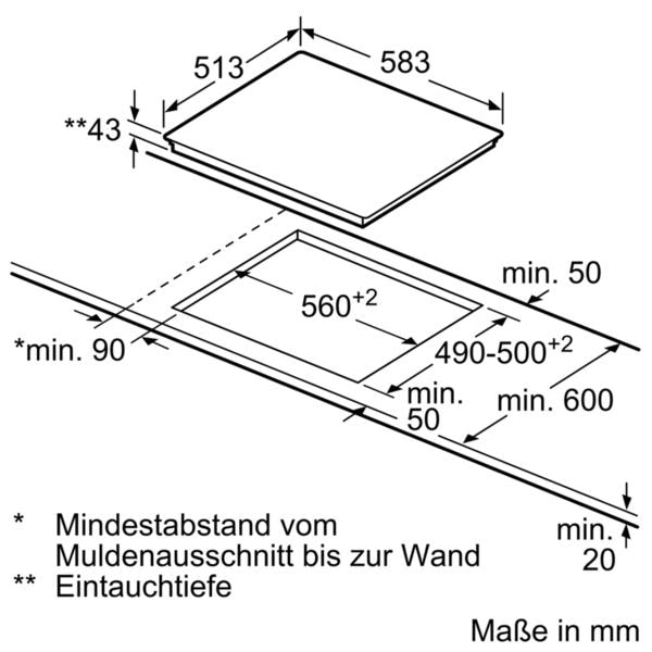 SIEMENS Elektro-Herd-Set »HE213BBS0«, (Set), mit 3D-Heißluft