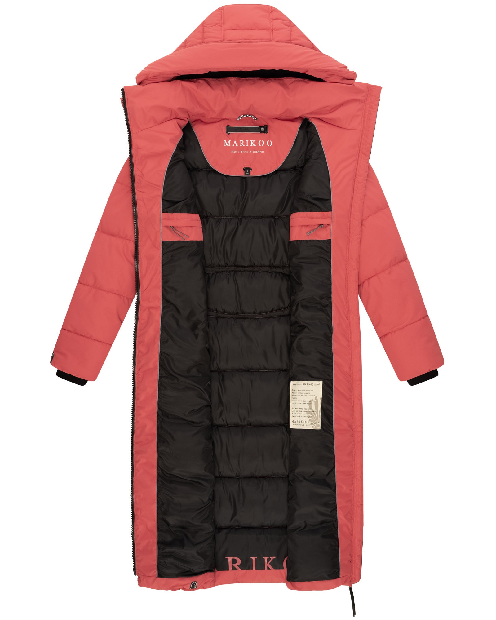 Marikoo Winterjacke »Marikoo Nadeshikoo XVI Damen lange Winter Steppjacke B985«