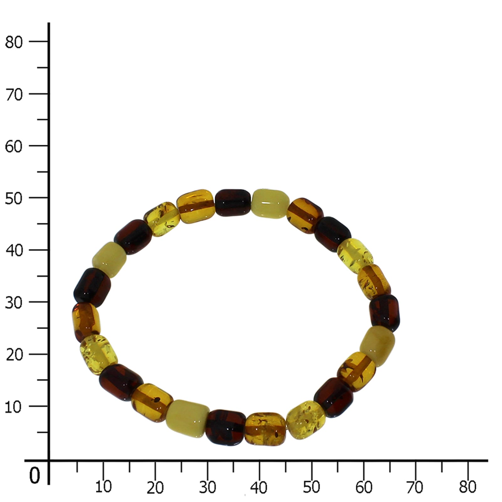 OSTSEE-SCHMUCK Armband »- Leana - Bernstein -,«