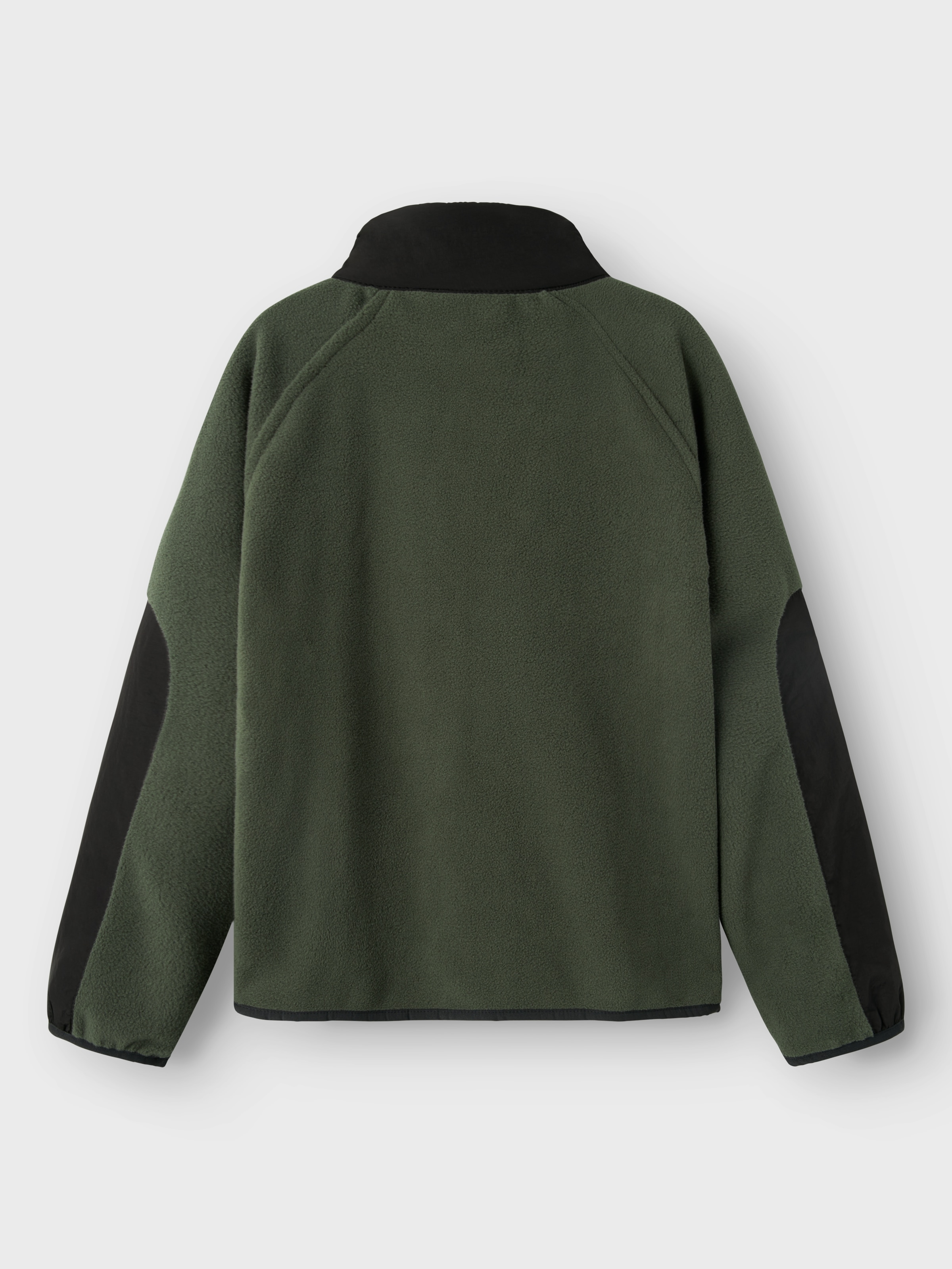 Name It Fleecejacke »NKNMYLES FLEECE JACKET NOOS«, ohne Kapuze, im Materialmix und cooler Colorblocking-Optik