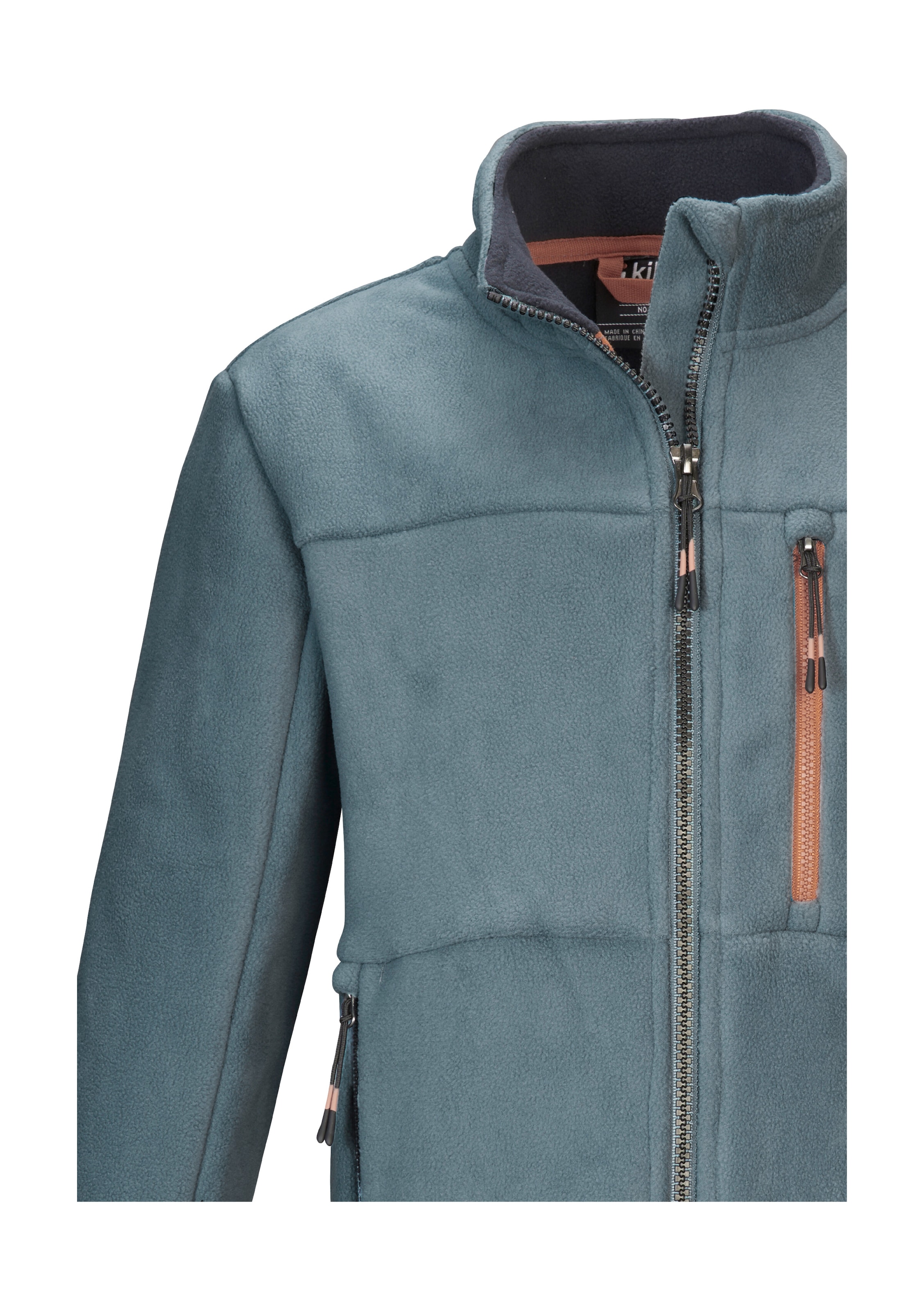 Killtec Fleecejacke »KOW 225 BYS FLC JCKT«, Kinder Fleecejacke mit Stehkragen, Kinnschutz und Zipper-Taschen