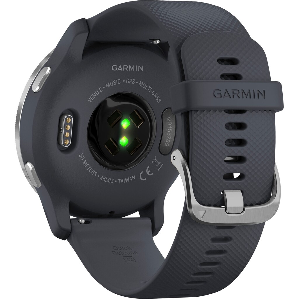 Garmin Smartwatch »Venu 2«, (25 vorinstallierten Sport-Apps)