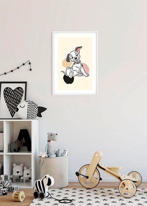 Komar Bild »101 Dalmatiner Dots«, Disney, (1 St.), Wandbild zur Dekoration im Kinderzimmer - ohne Rahmen