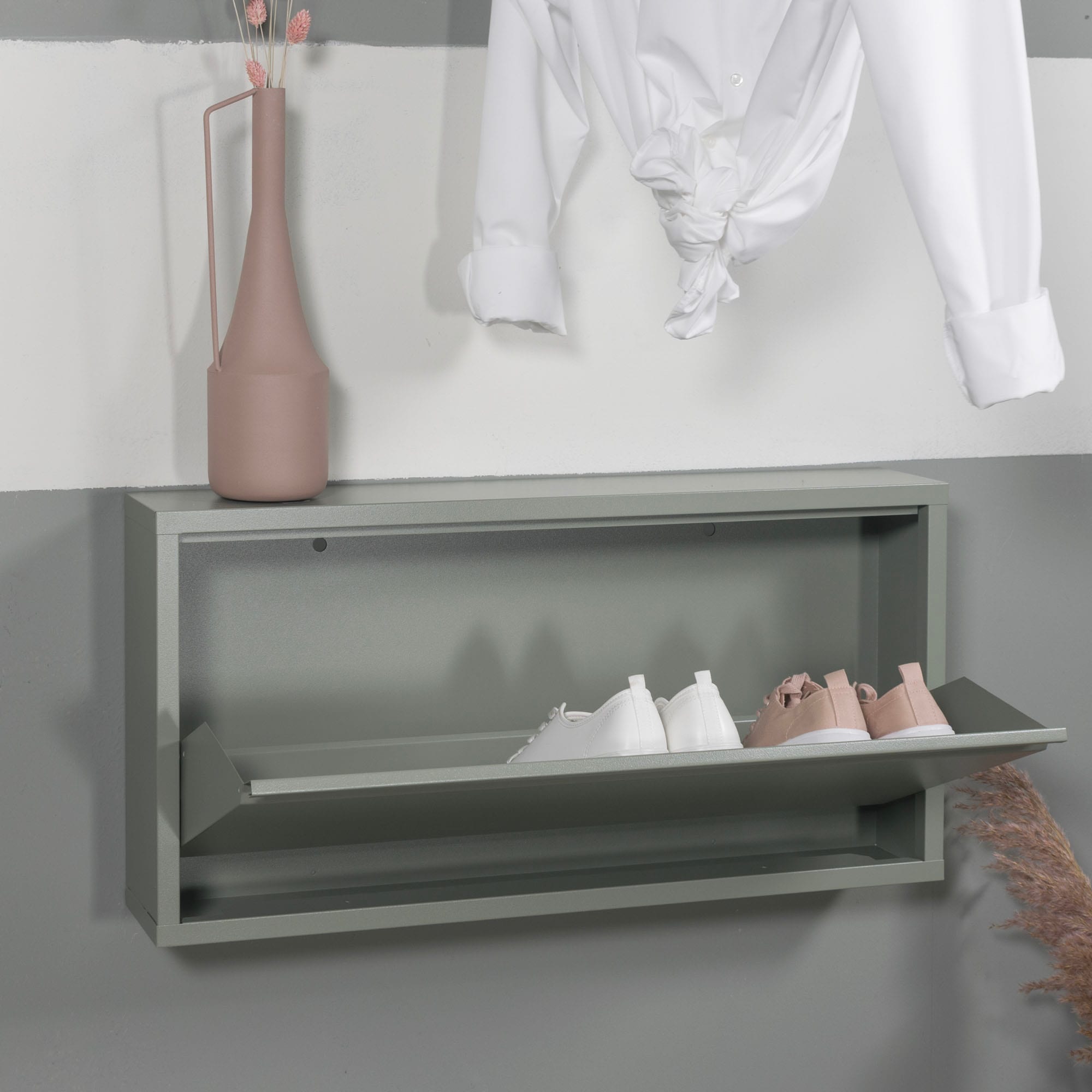 Spinder Design Schuhschrank »Billi« Metall, Breite 75 cm