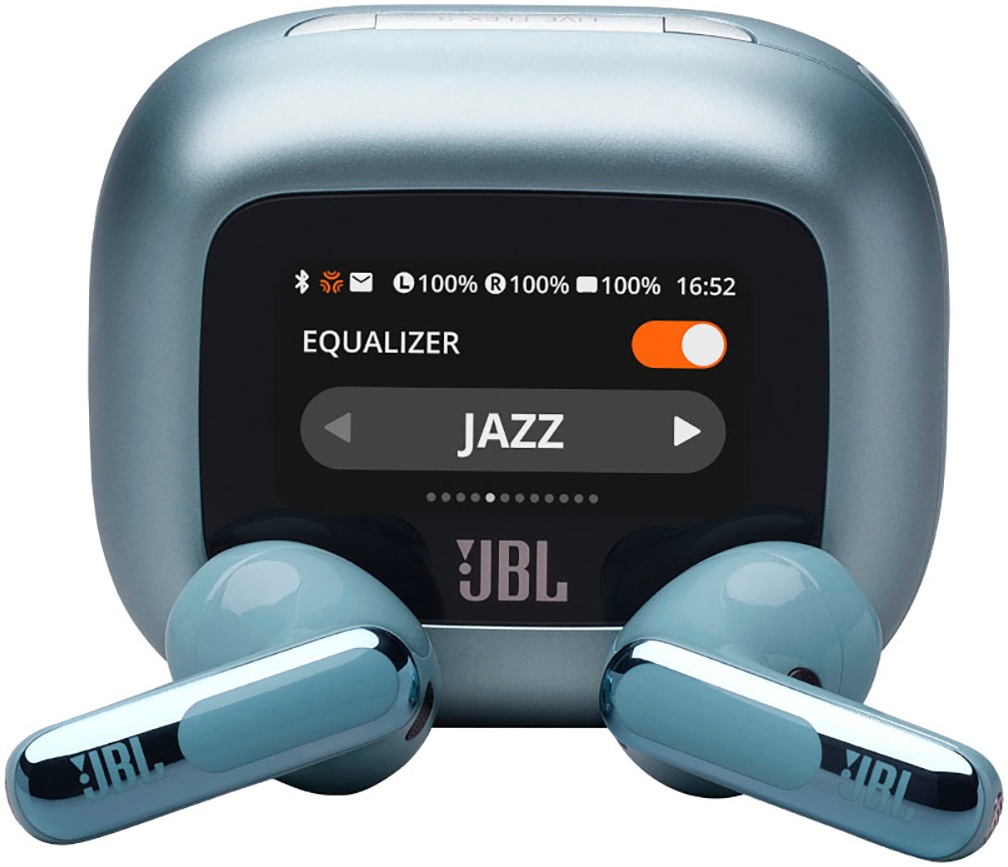 JBL wireless In-Ear-Kopfhörer »LIVE FLEX 3«, A2DP Bluetooth, Adaptive Noise-Cancelling-Multi-Point-Verbindung-Hi-Res, True Adaptive Noise Cancelling, IP54, Personi-Fi 3.0