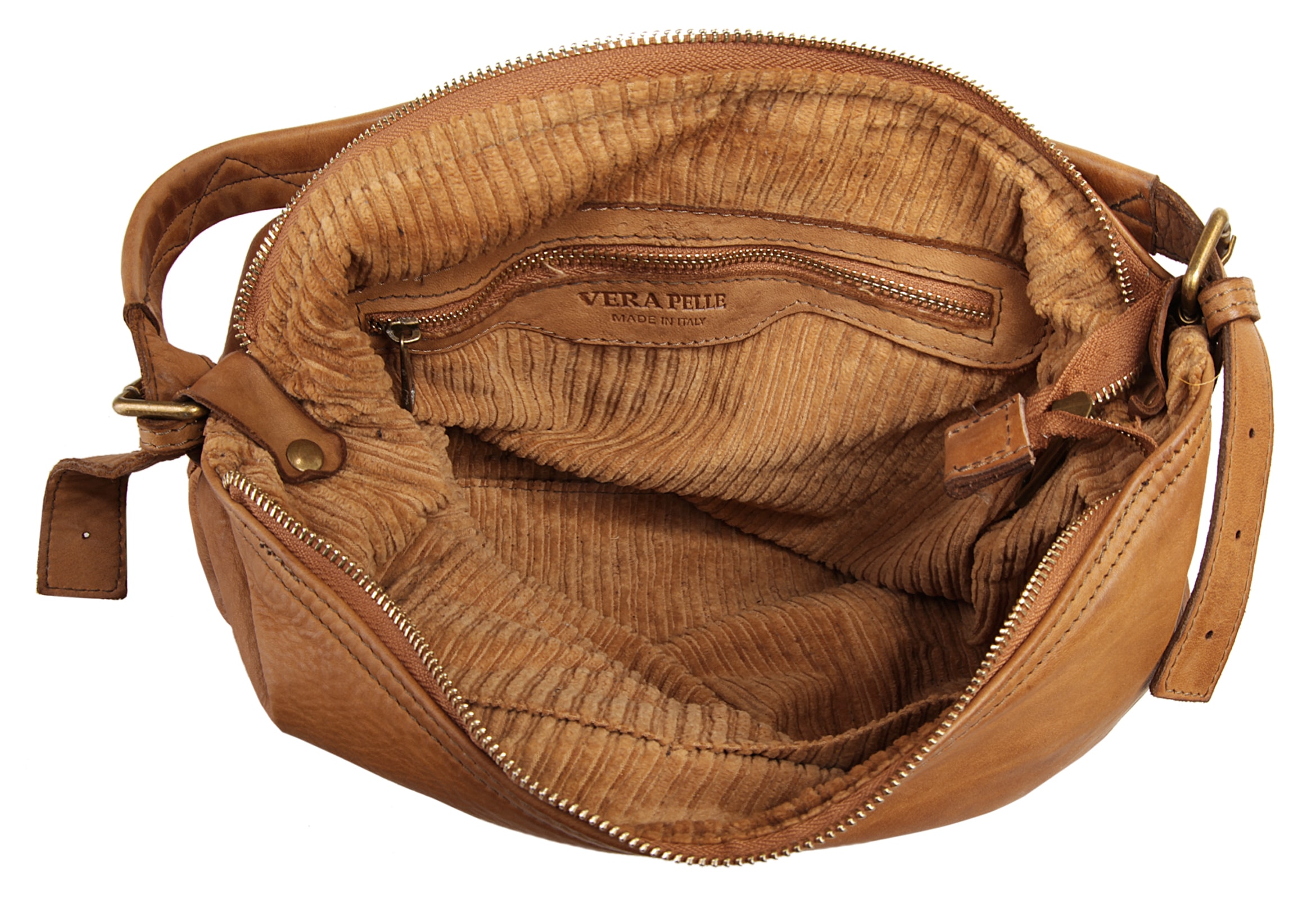 Samantha Look Shopper, echt Leder, Made in Italy
