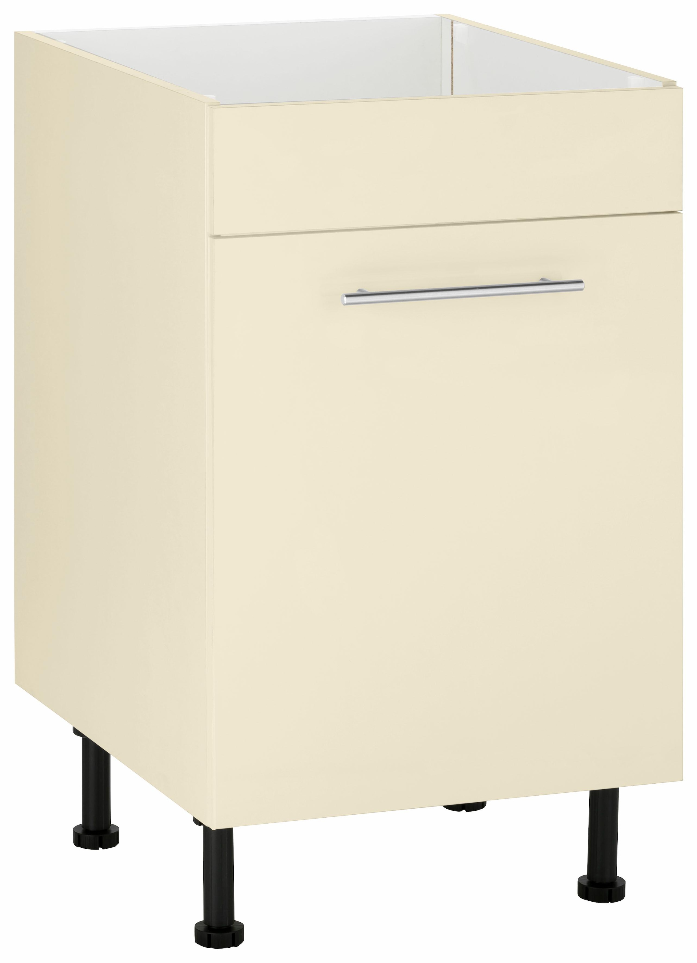 wiho Küchen Spülenschrank »Ela«, Breite 50 cm, höhenverstellbare Füße