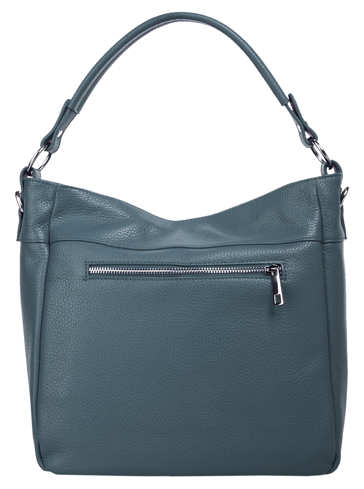 Cluty Henkeltasche, echt Leder, Made in Italy