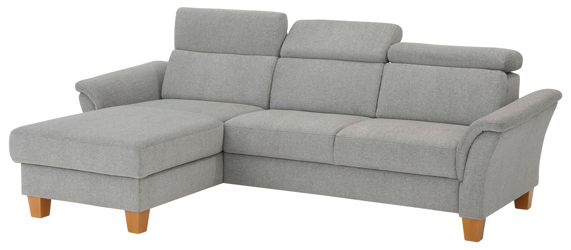 Home affaire Ecksofa »Conville L-Form«, Federkern, wahlweise mit Bettfunktion und Bettkasten bzw. Stauraum
