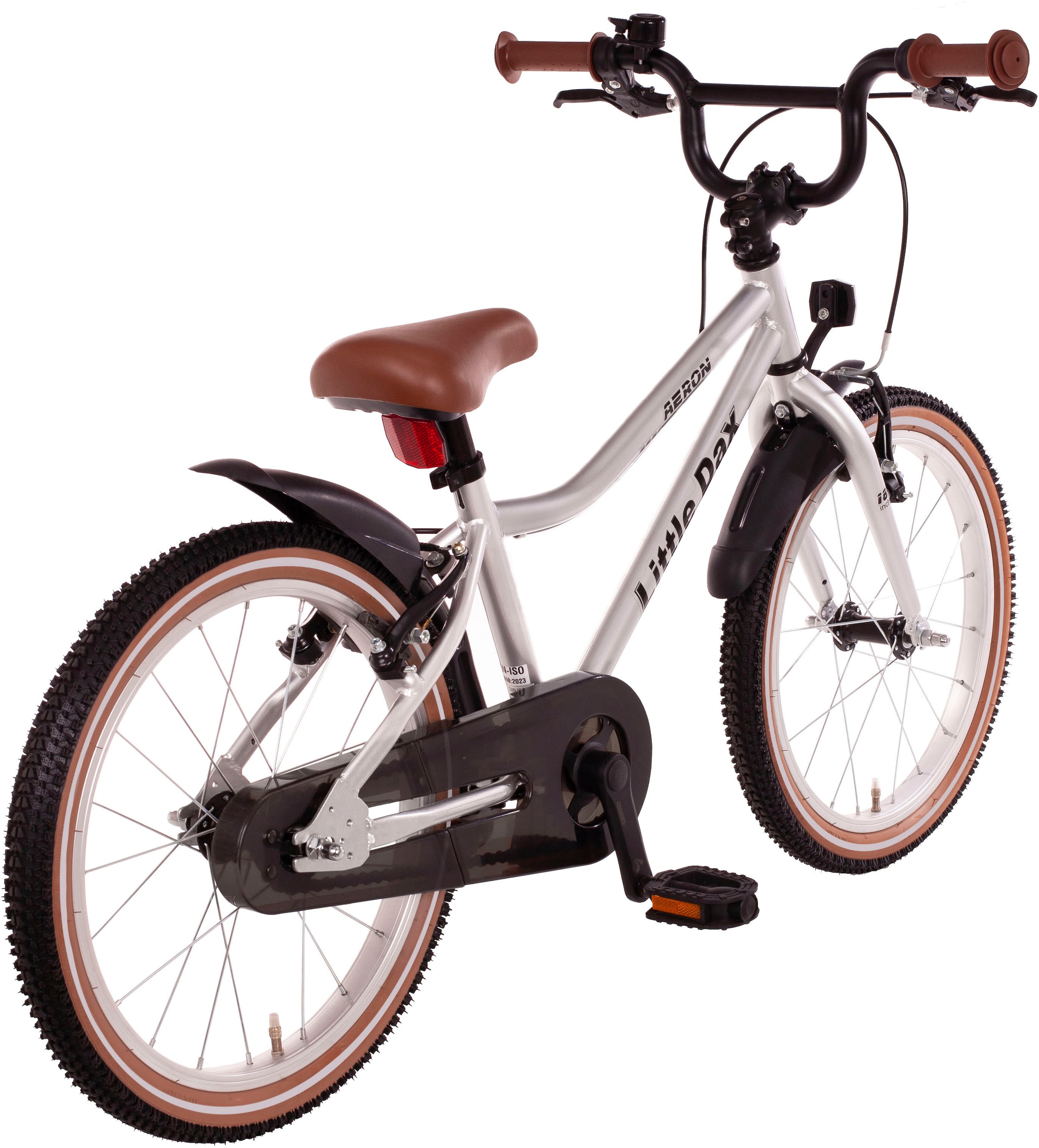 Bachtenkirch Kinderfahrrad »14" Little-Dax "AERON", silberfarben« 1 Gang ohne Schaltung x